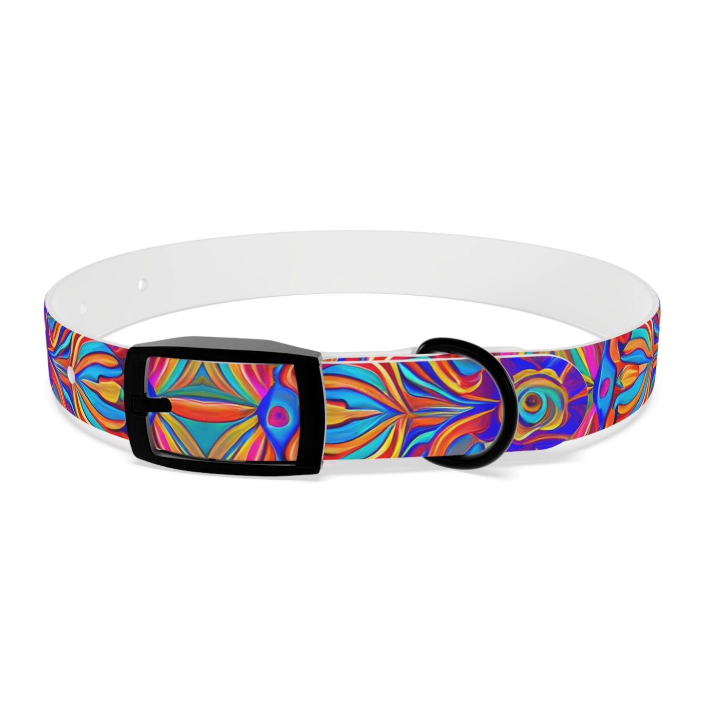 Psychedelic Spectrum Dog Collar