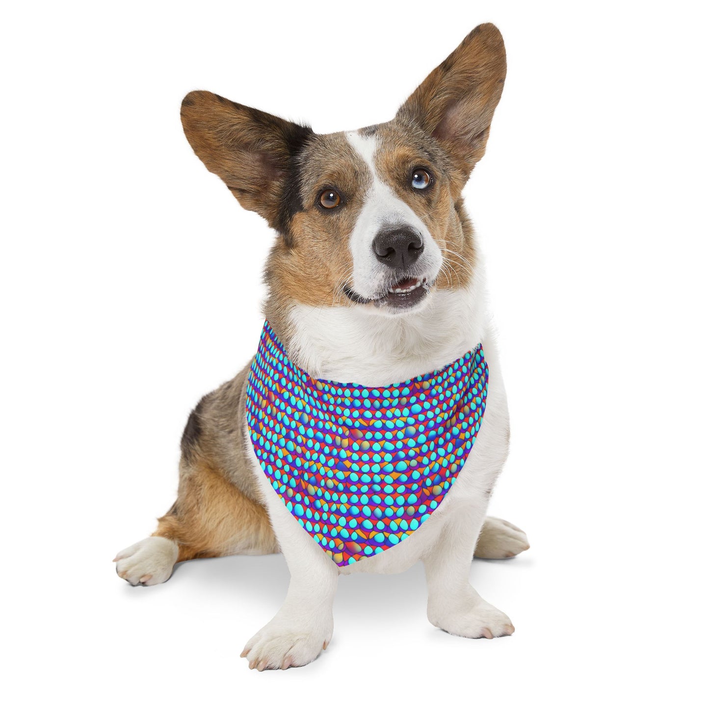 Mystic Mosaic Pet Bandana Collar