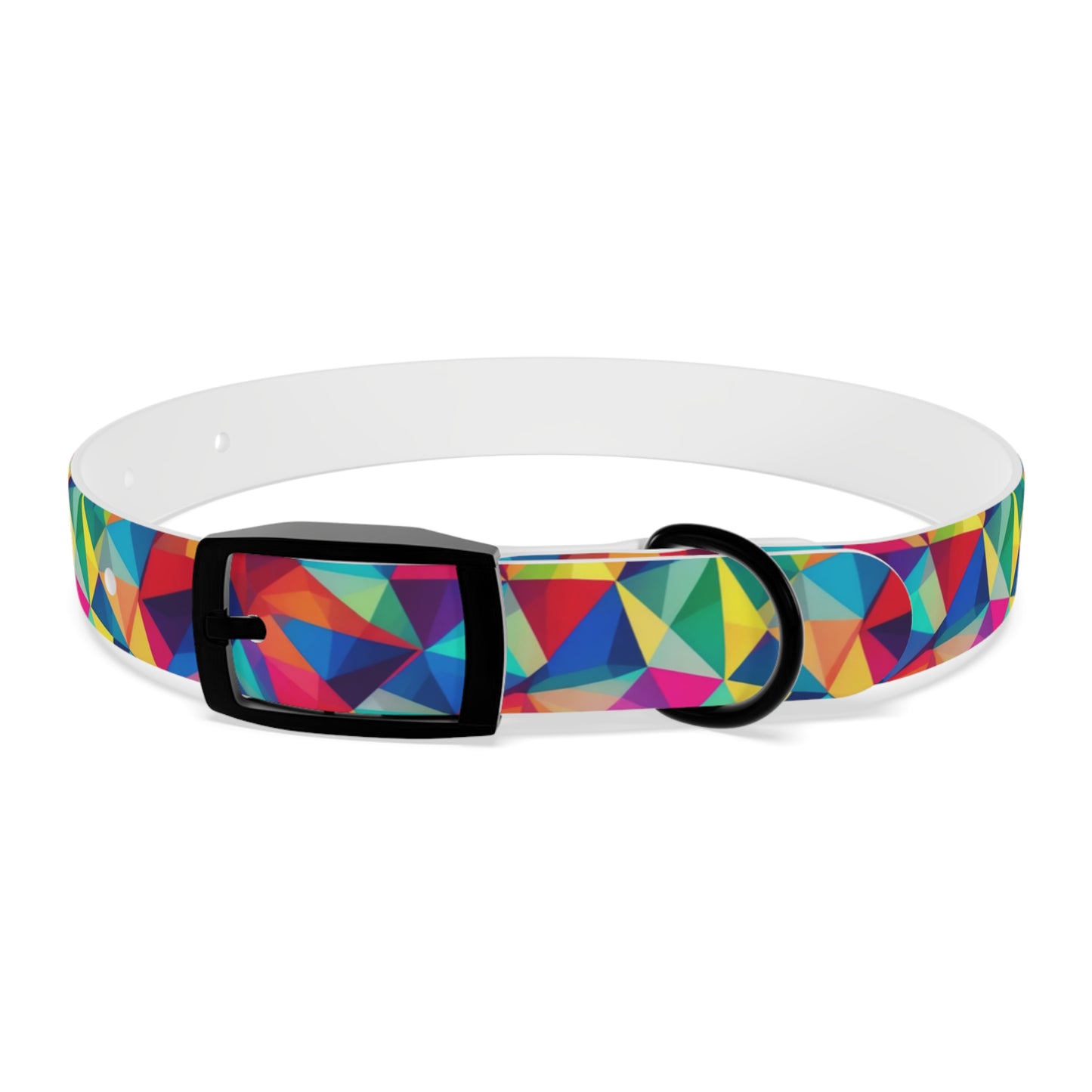 Neon Angles Dog Collar