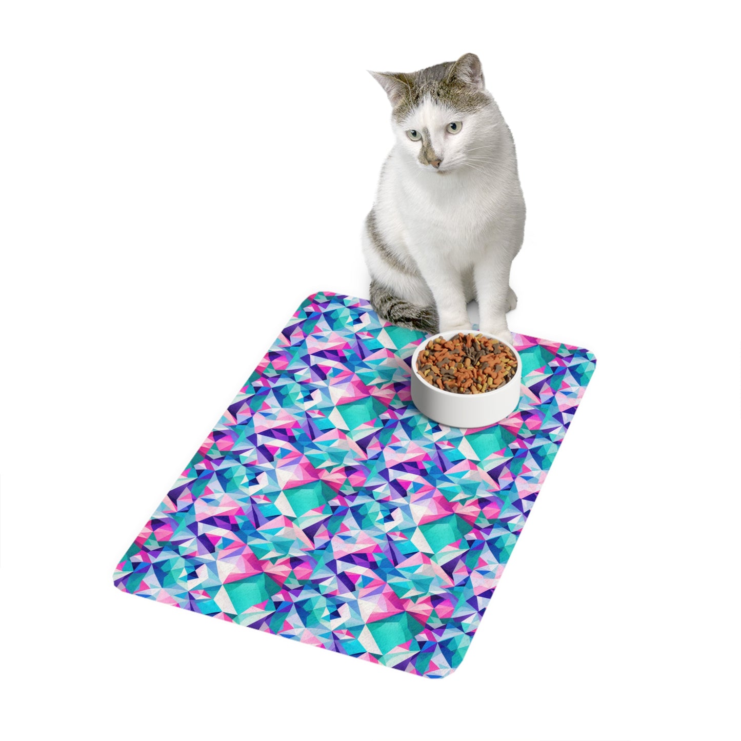 Fractal Flair Pet Food Mat (12x18)