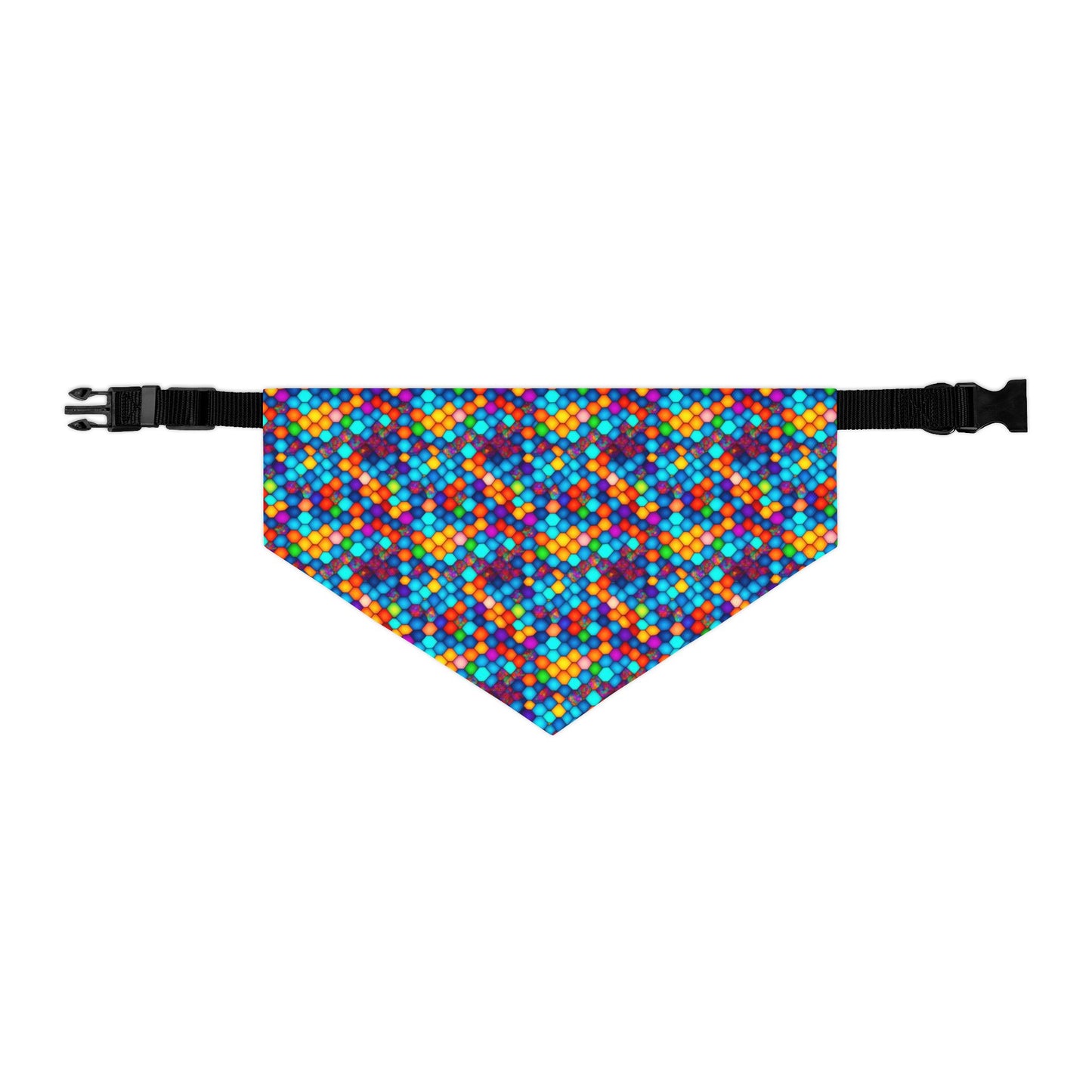 Hexa Spectrum Pet Bandana Collar