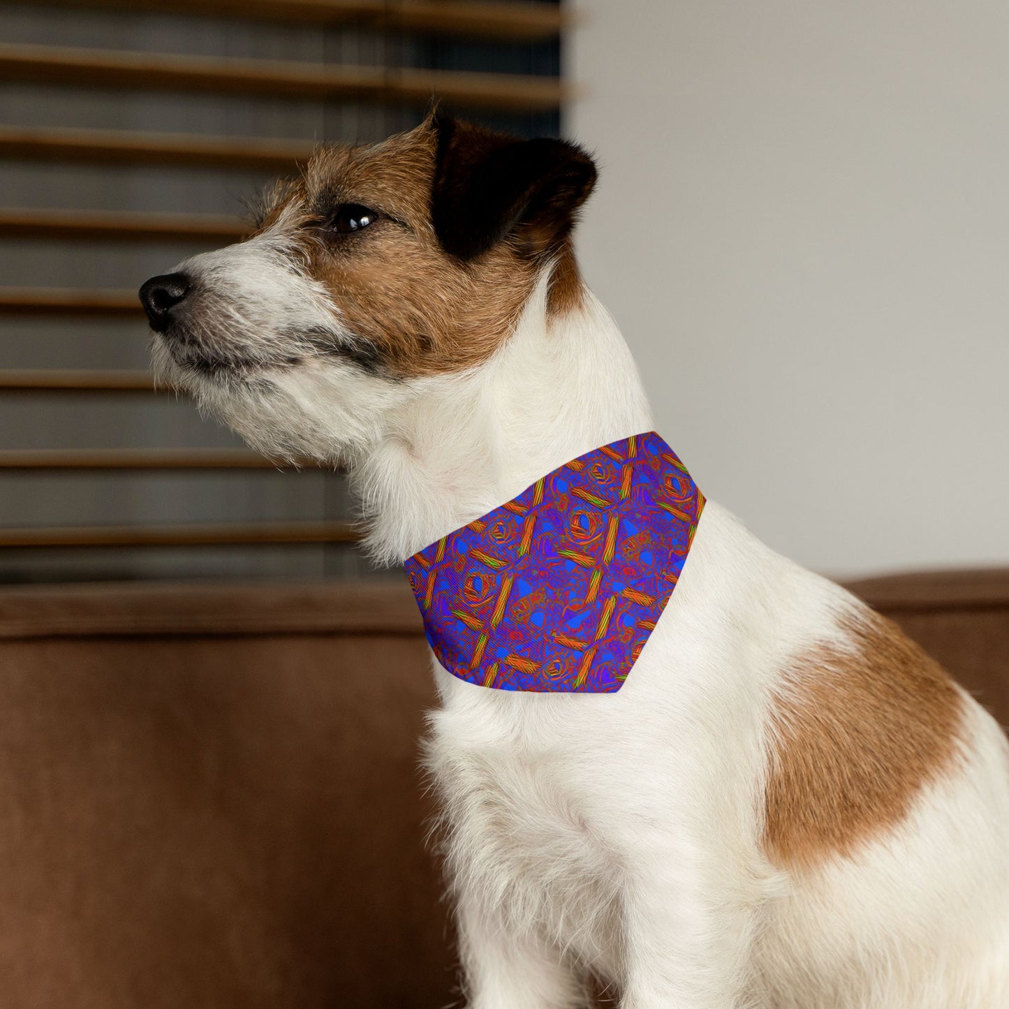 Brilliant Blend Pet Bandana Collar