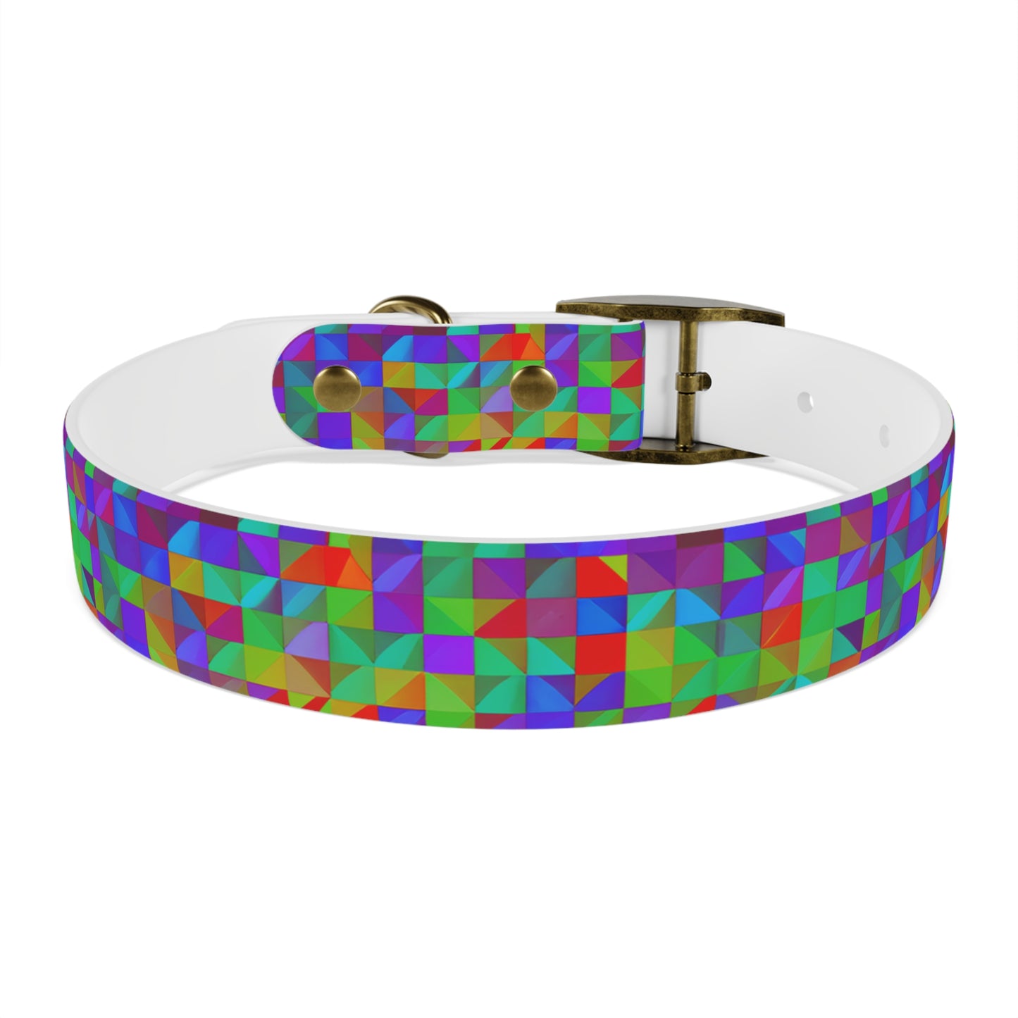 Prism Patterns Dog Collar