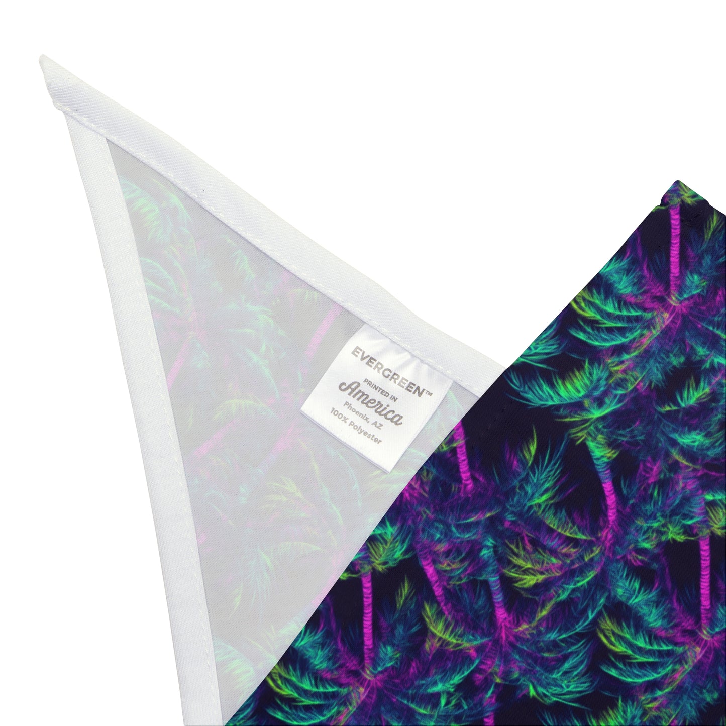 Electric Palms Pet Bandana