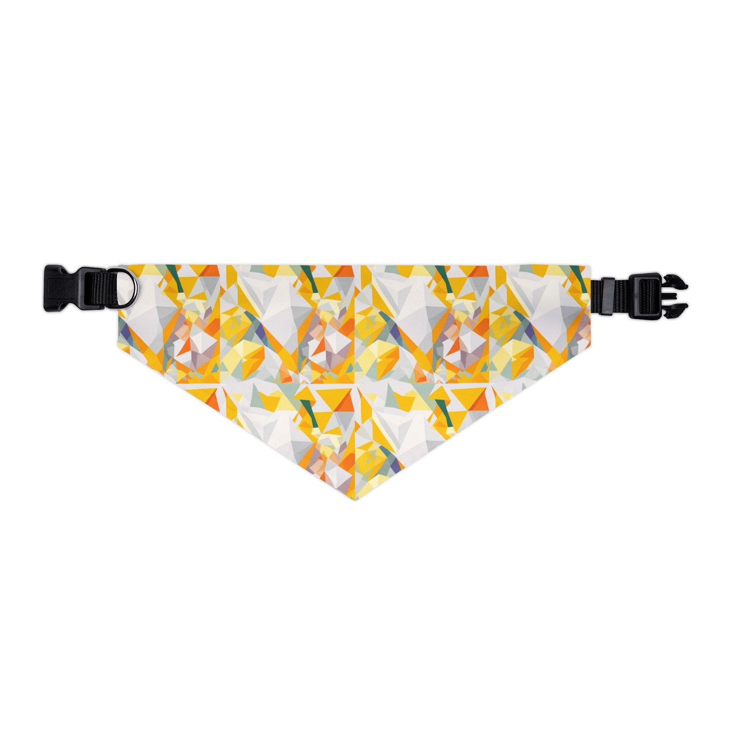 Polygon Prism Pet Bandana Collar