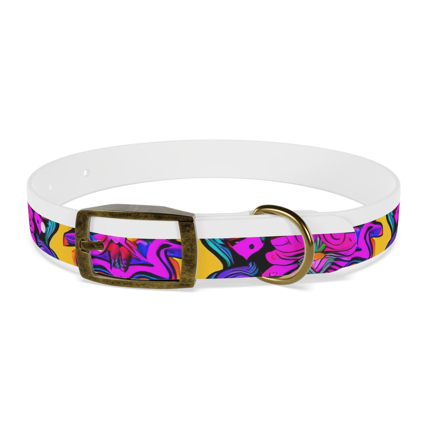 Vibrant Illusions Dog Collar