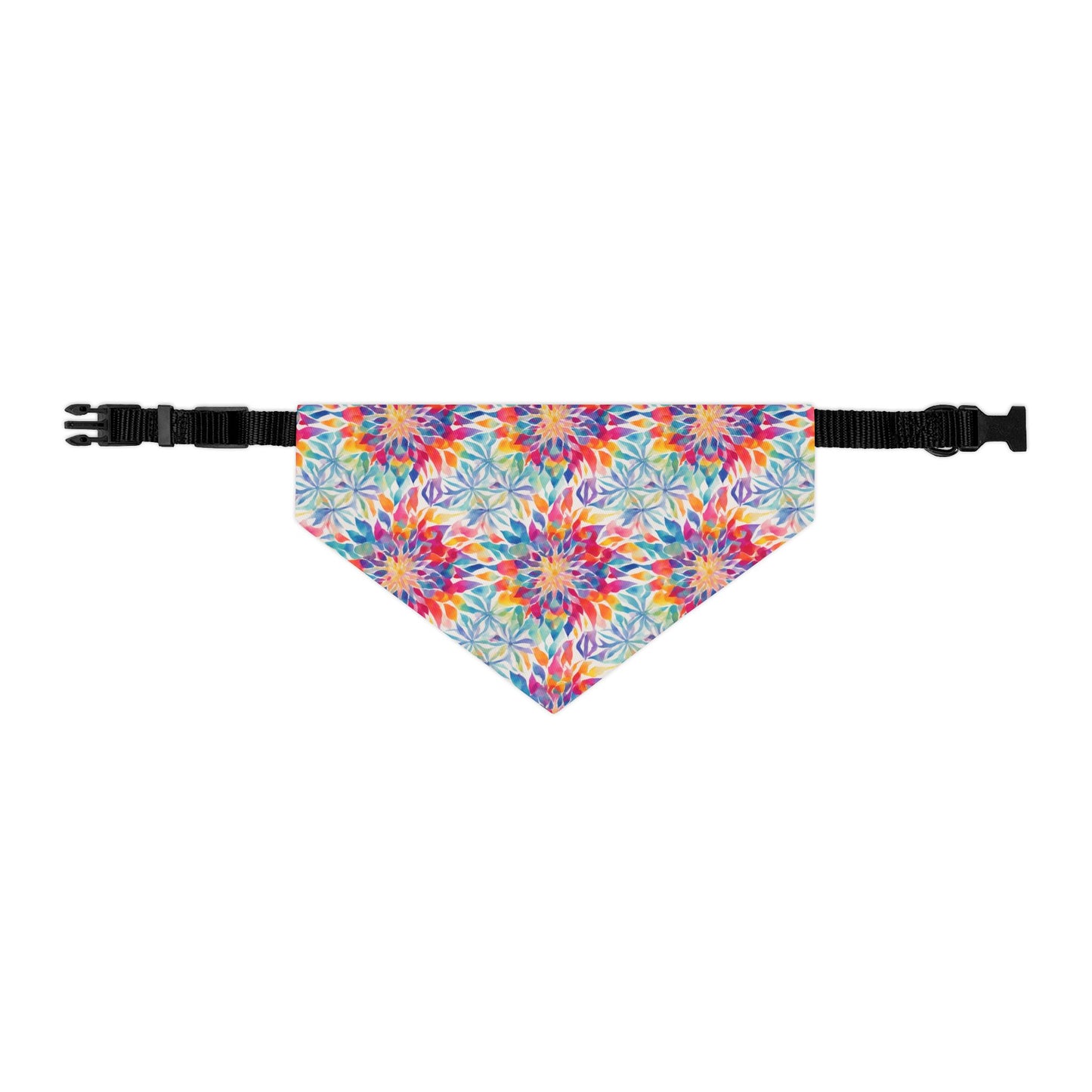 Mandala Mirage Pet Bandana Collar