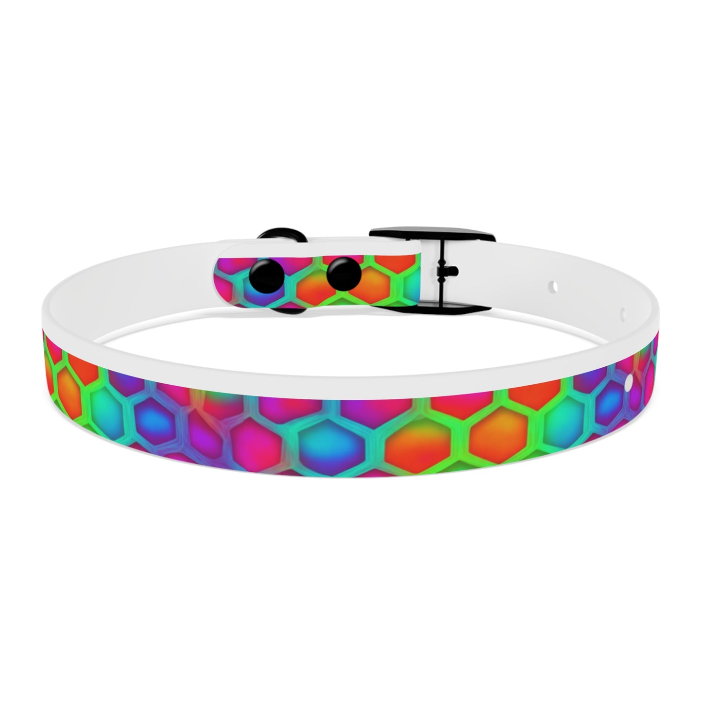 Color Hive Dog Collar