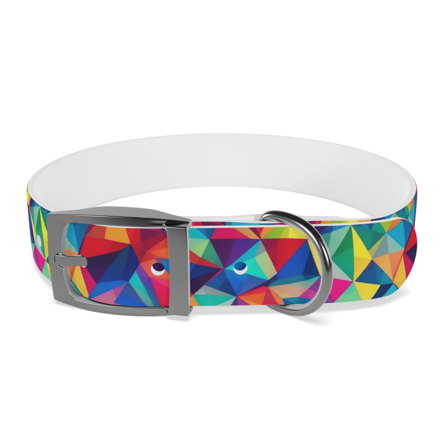 Neon Angles Dog Collar