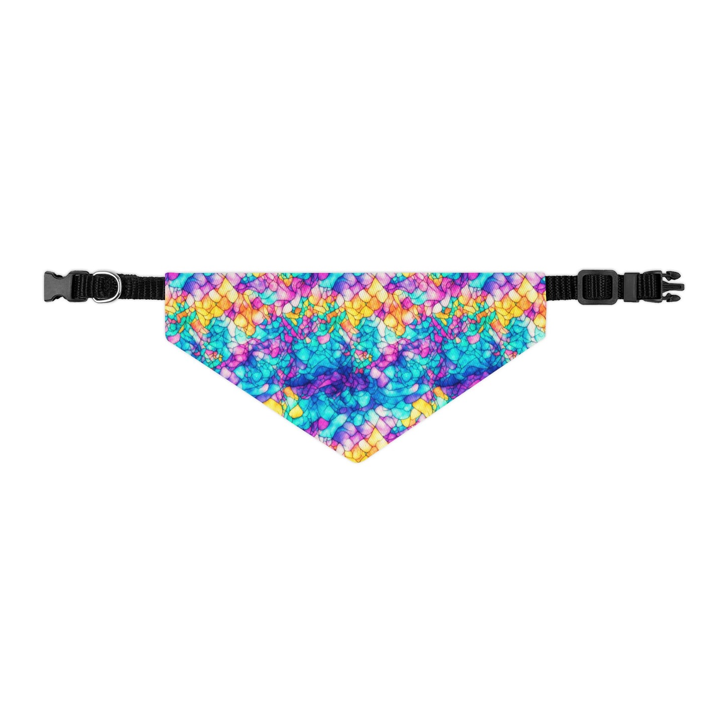 Trippy Tranquility Pet Bandana Collar