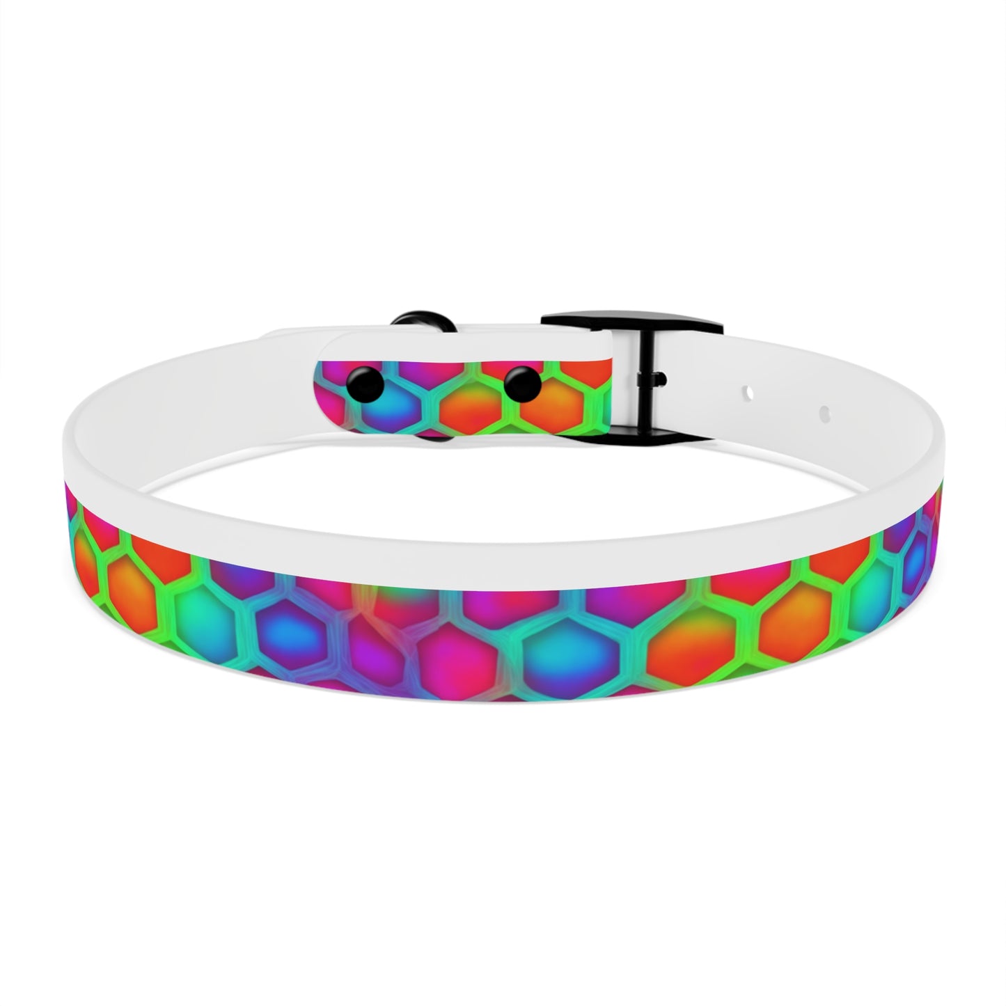 Color Hive Dog Collar