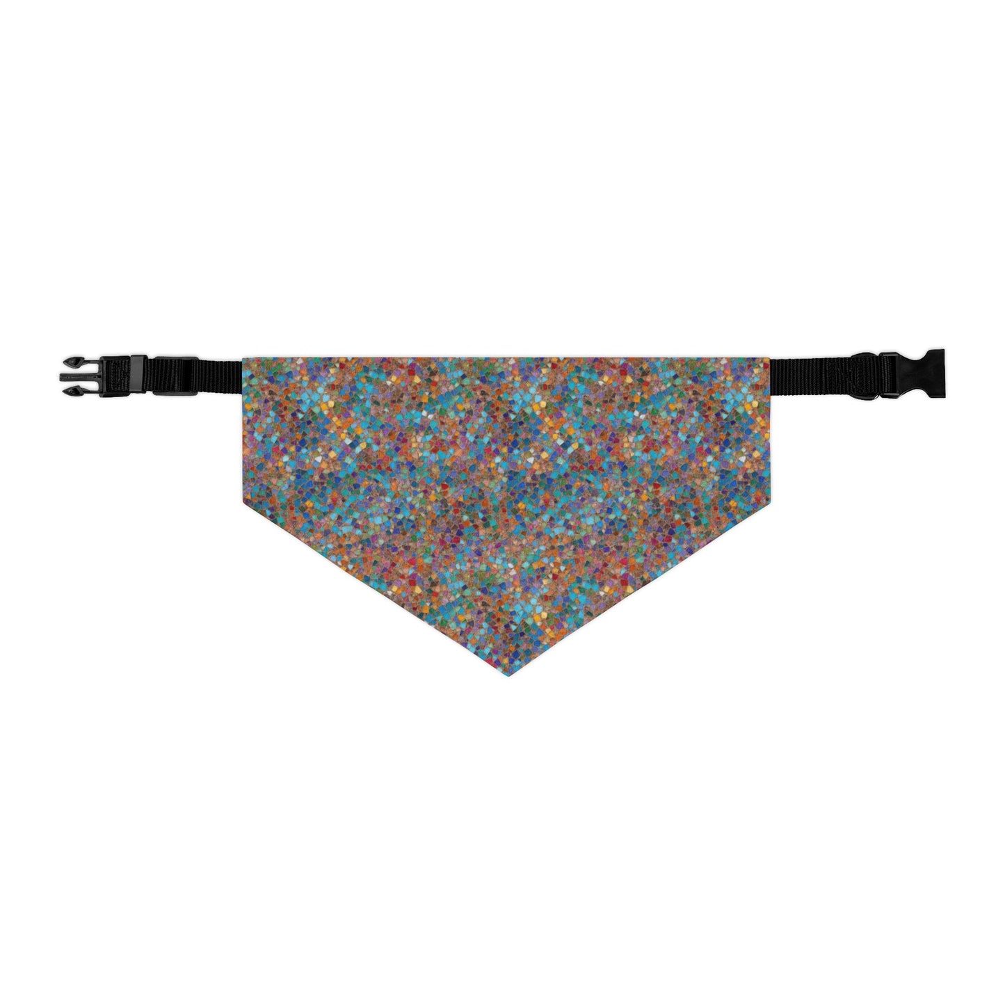 Fractal Flow Pet Bandana Collar