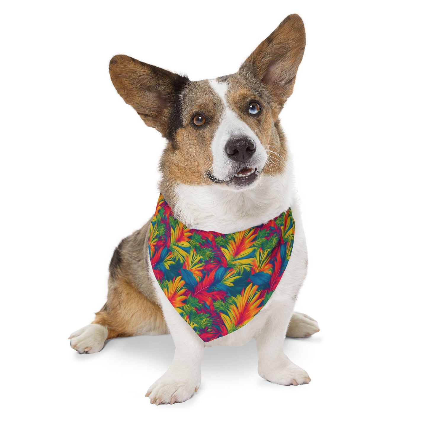 Meadow Melody Pet Bandana Collar