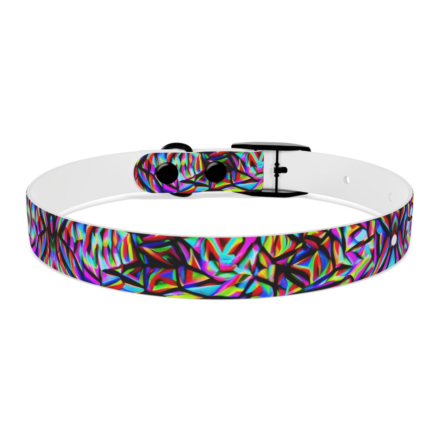 Mind Melt Patterns Dog Collar