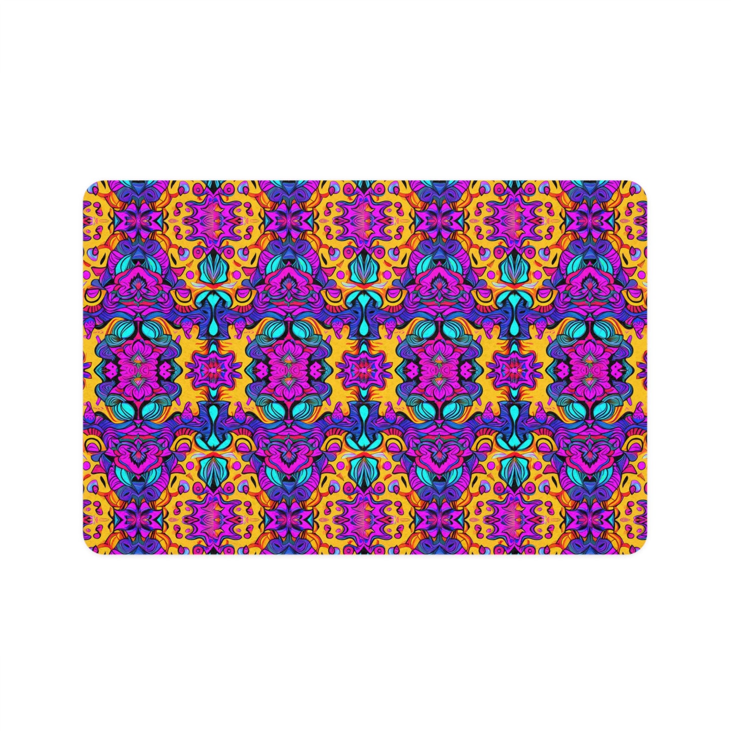 Vibrant Illusions Pet Food Mat (12x18)