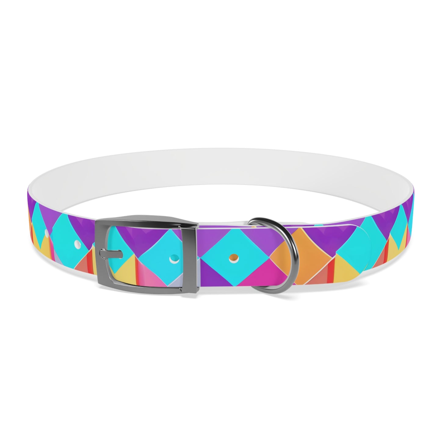 Prismatic Patterns Dog Collar