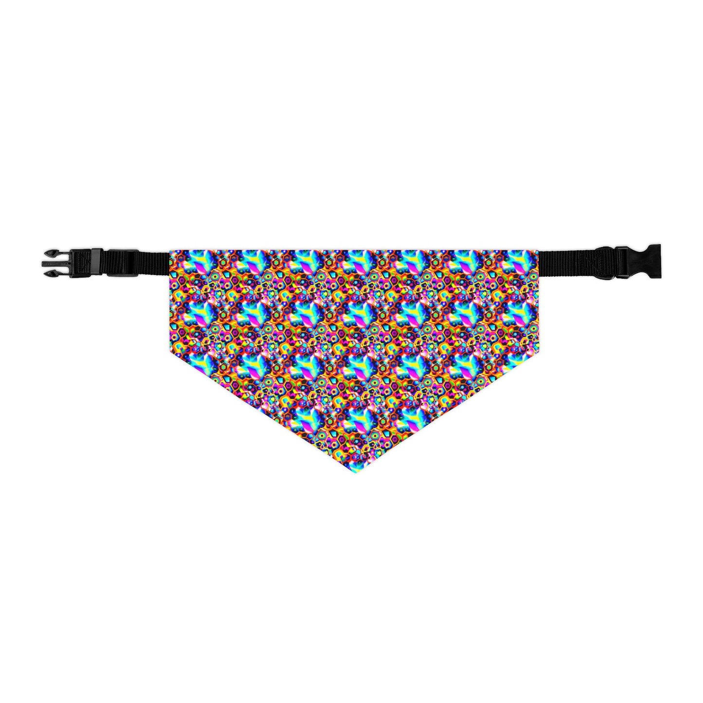 Cosmic Cascade Pet Bandana Collar