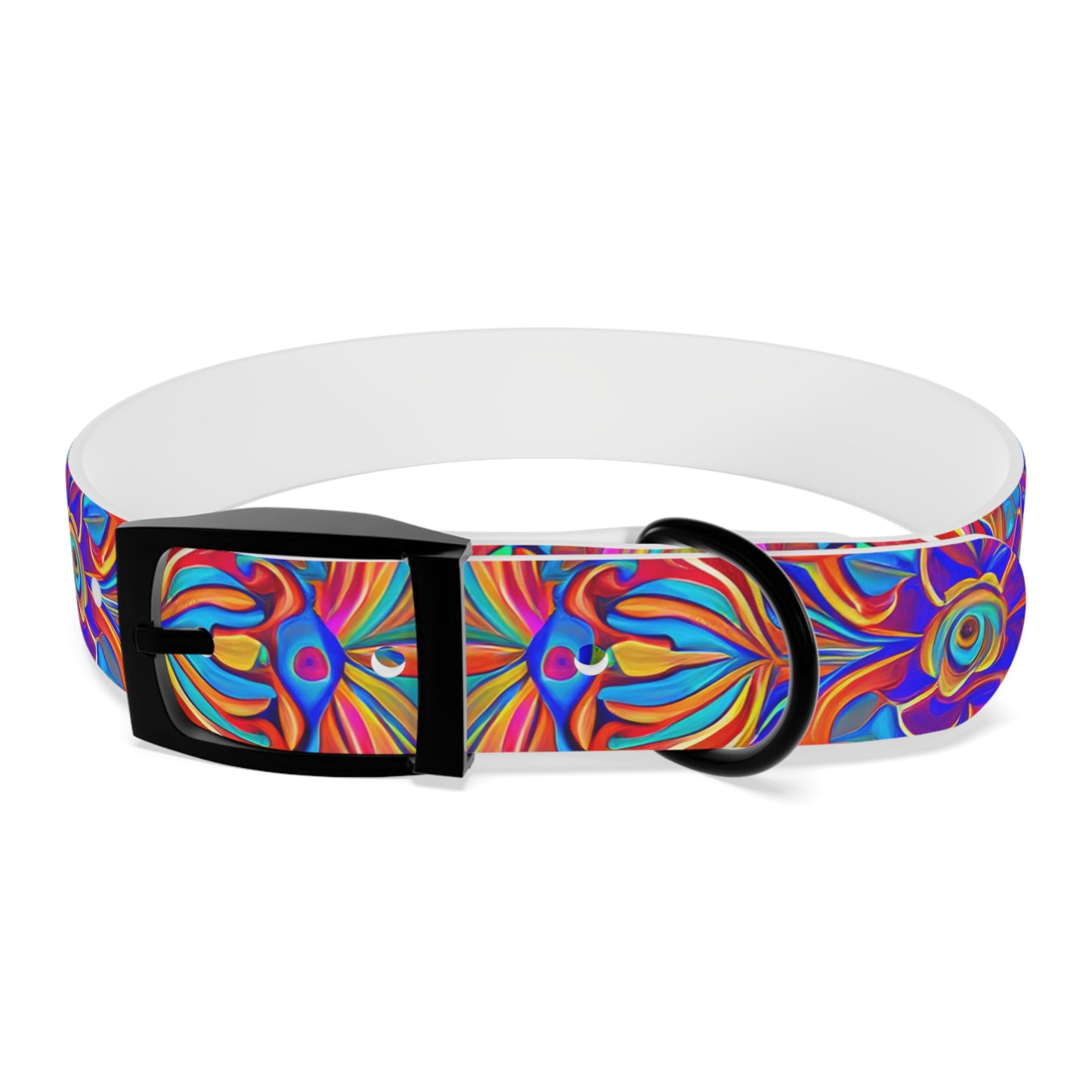 Psychedelic Spectrum Dog Collar