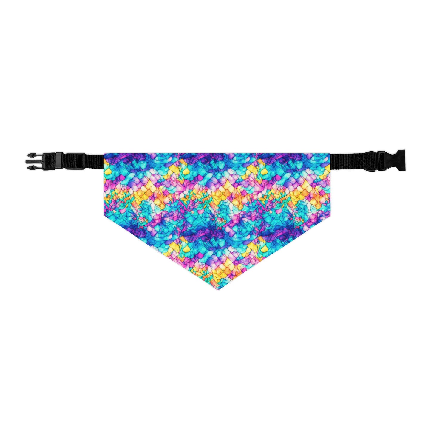 Trippy Tranquility Pet Bandana Collar