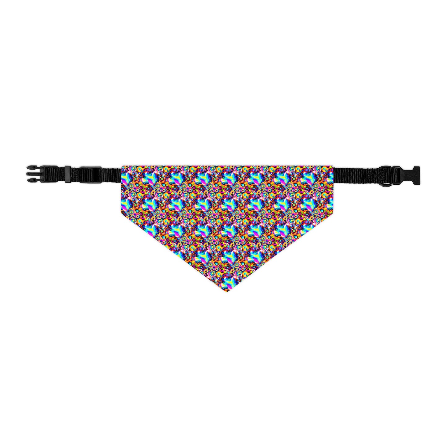 Cosmic Cascade Pet Bandana Collar