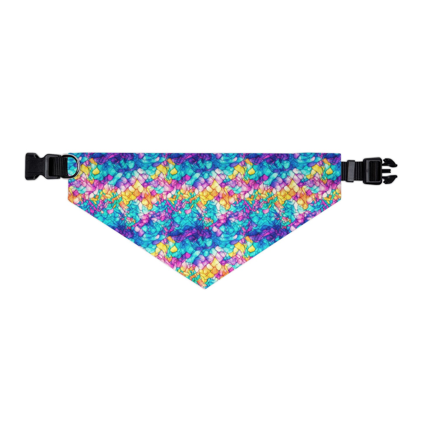 Trippy Tranquility Pet Bandana Collar