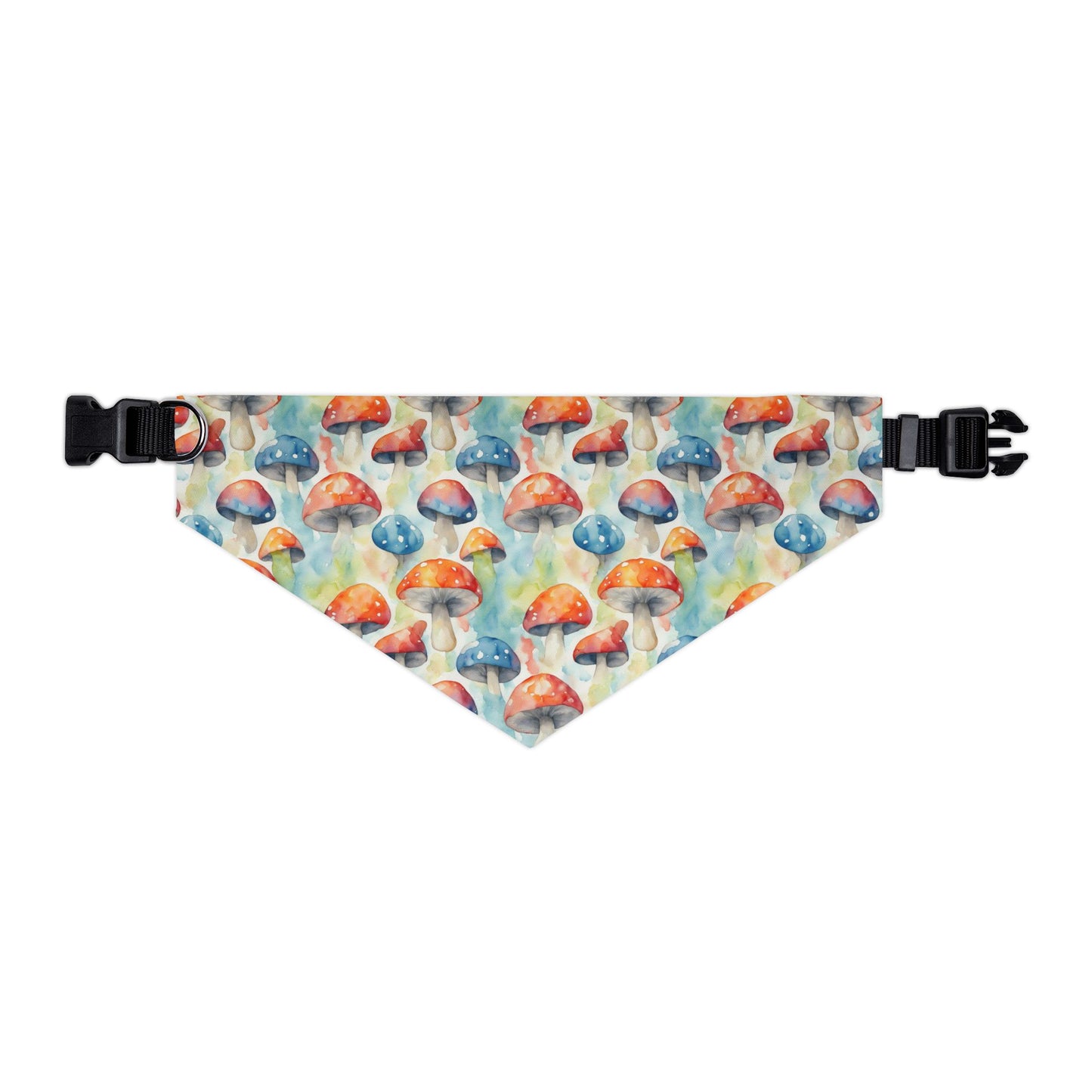 Mushroom Melody Pet Bandana Collar