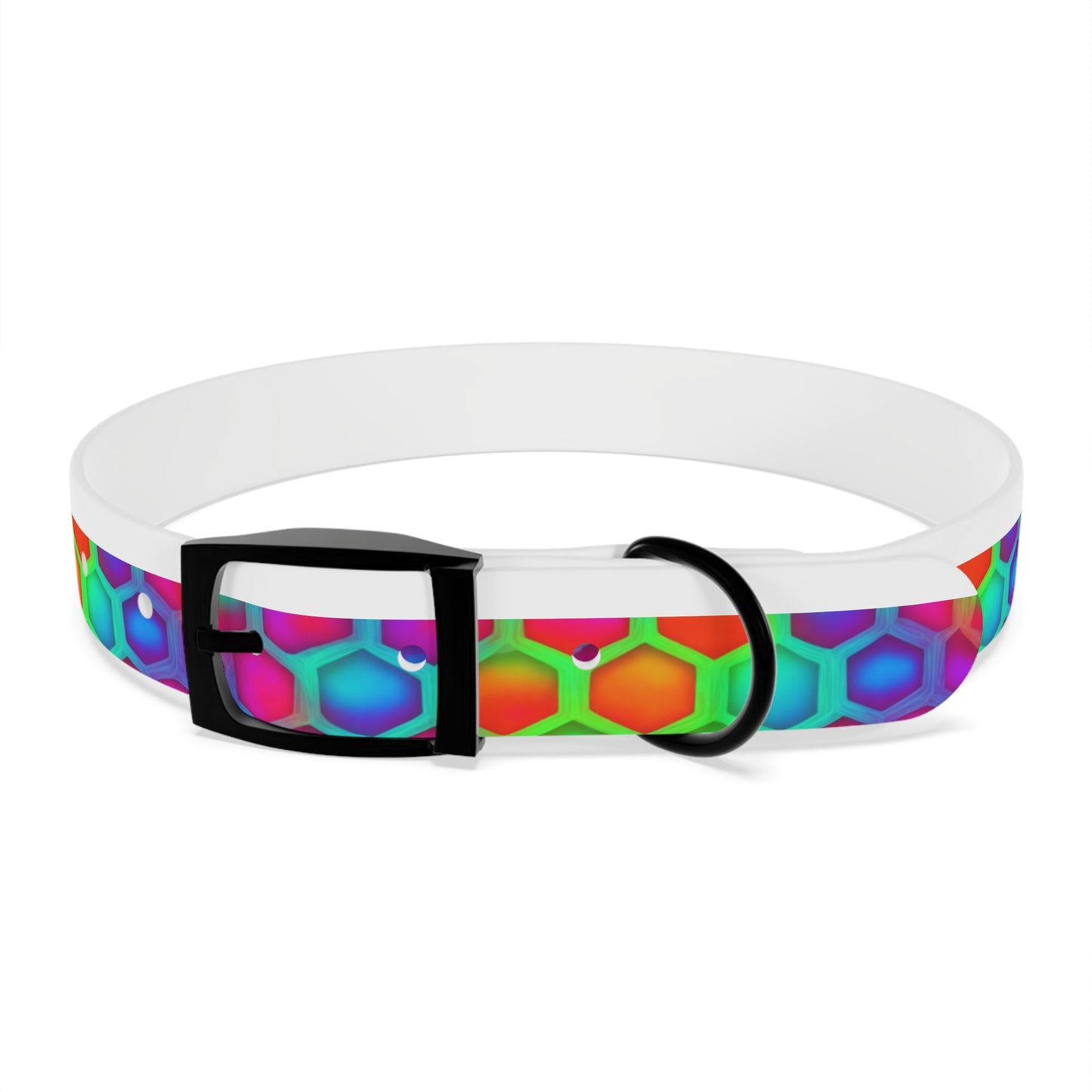 Color Hive Dog Collar