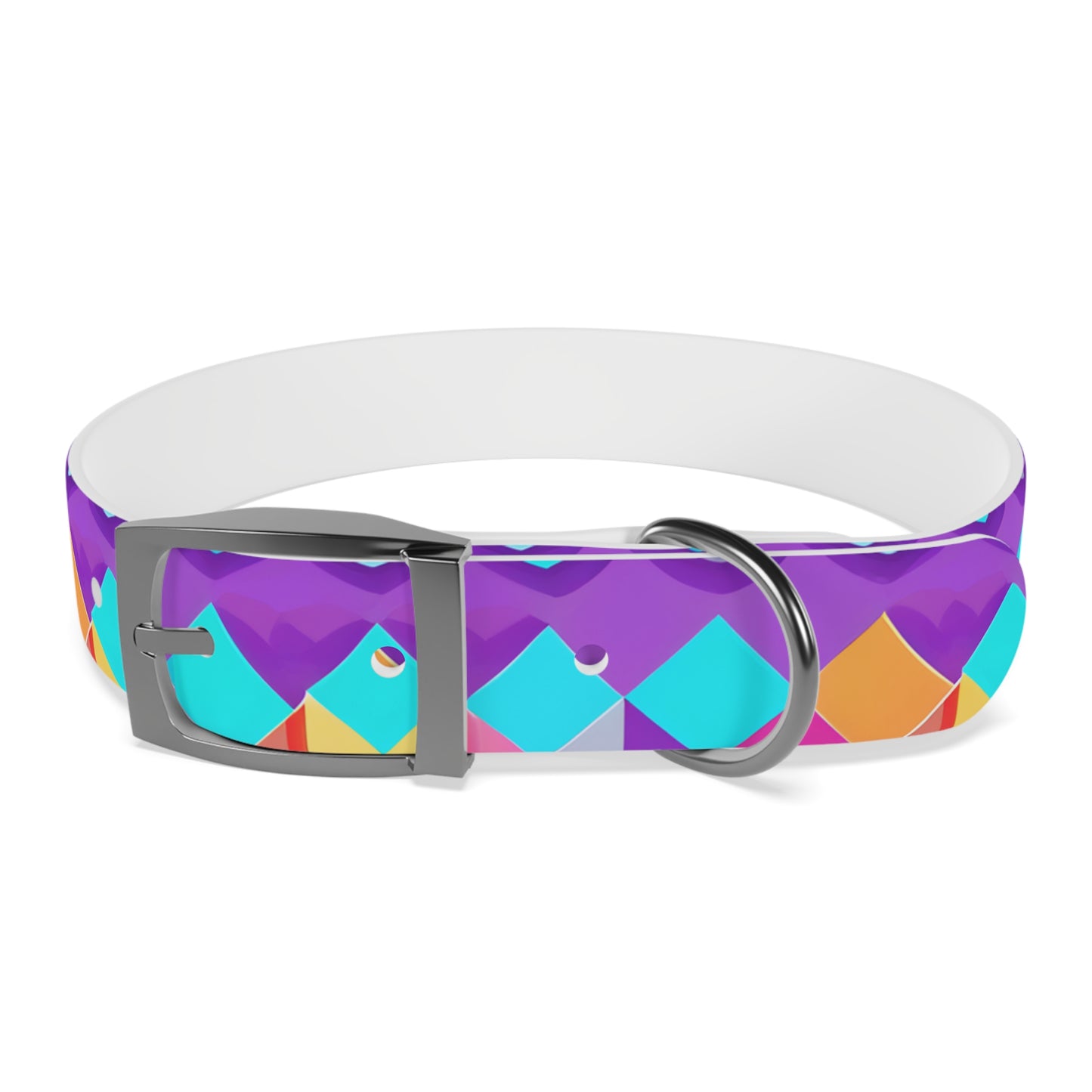 Prismatic Patterns Dog Collar