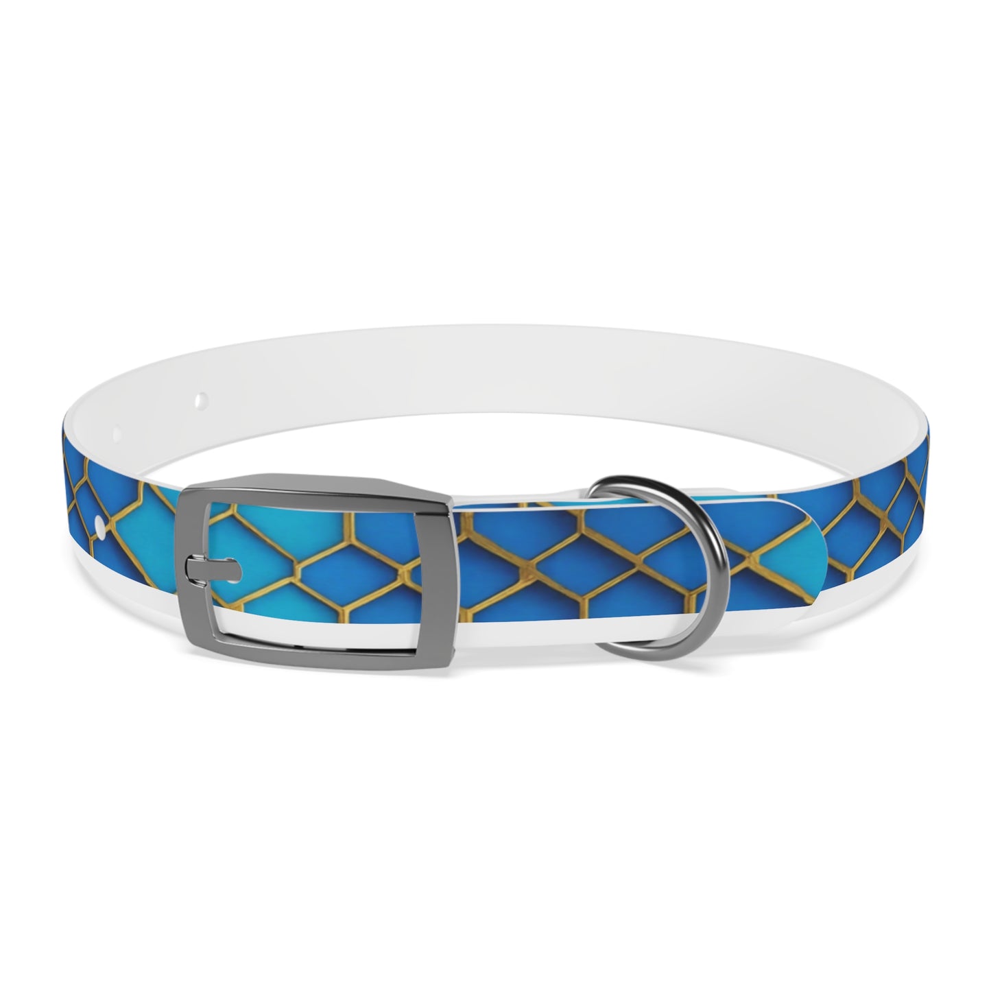 Hexagonal Harmony Dog Collar