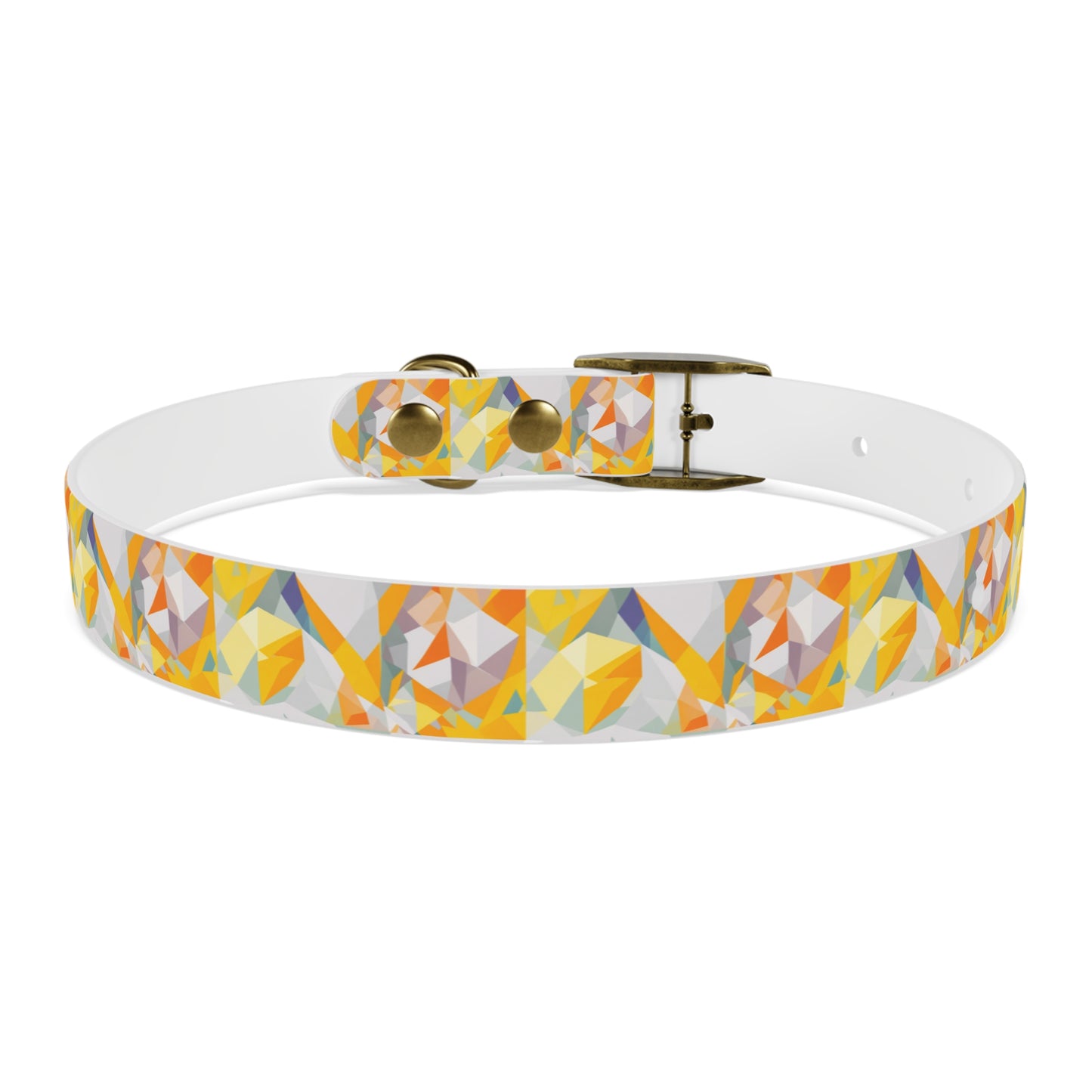 Polygon Prism Dog Collar