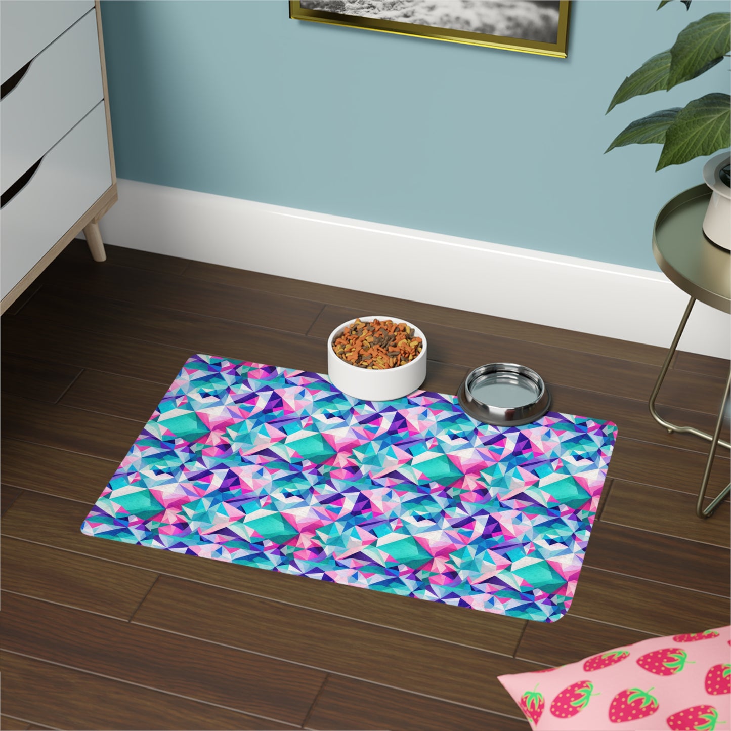 Fractal Flair Pet Food Mat (12x18)