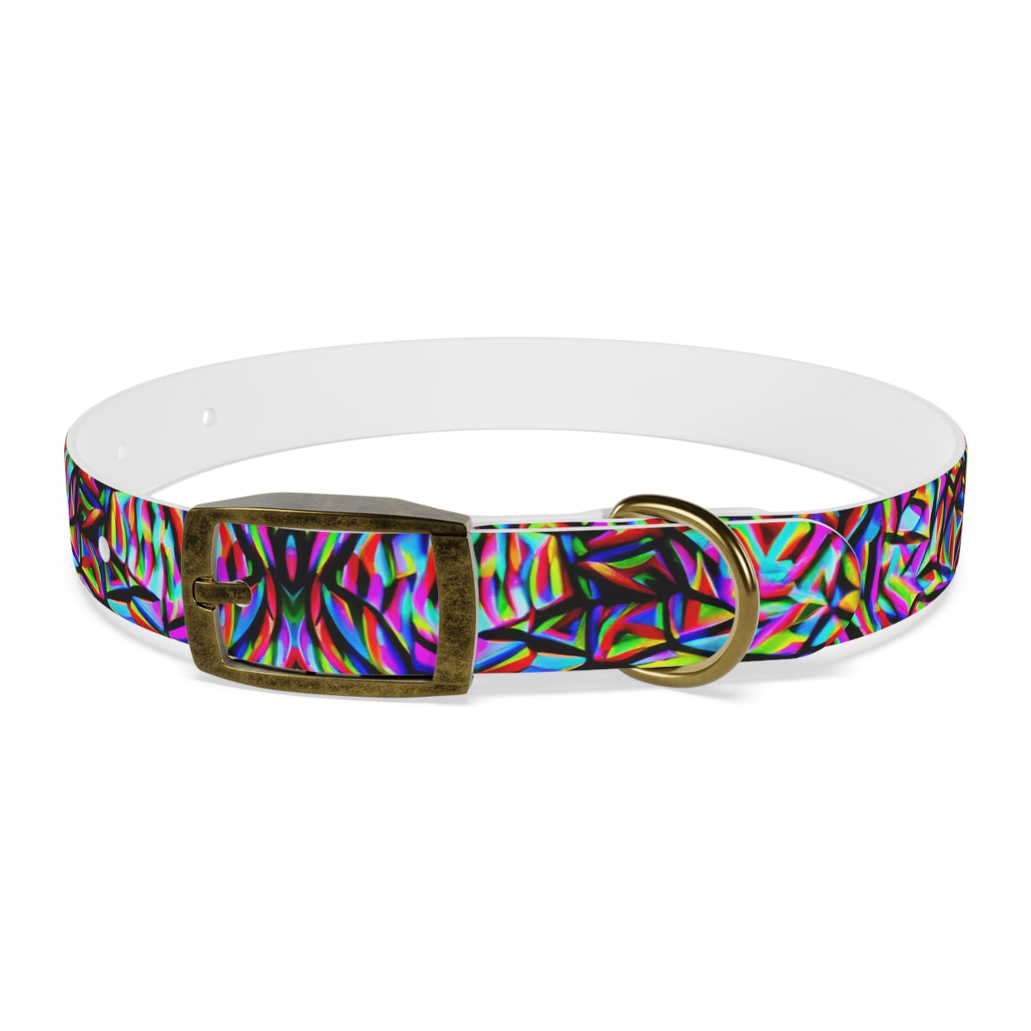 Mind Melt Patterns Dog Collar