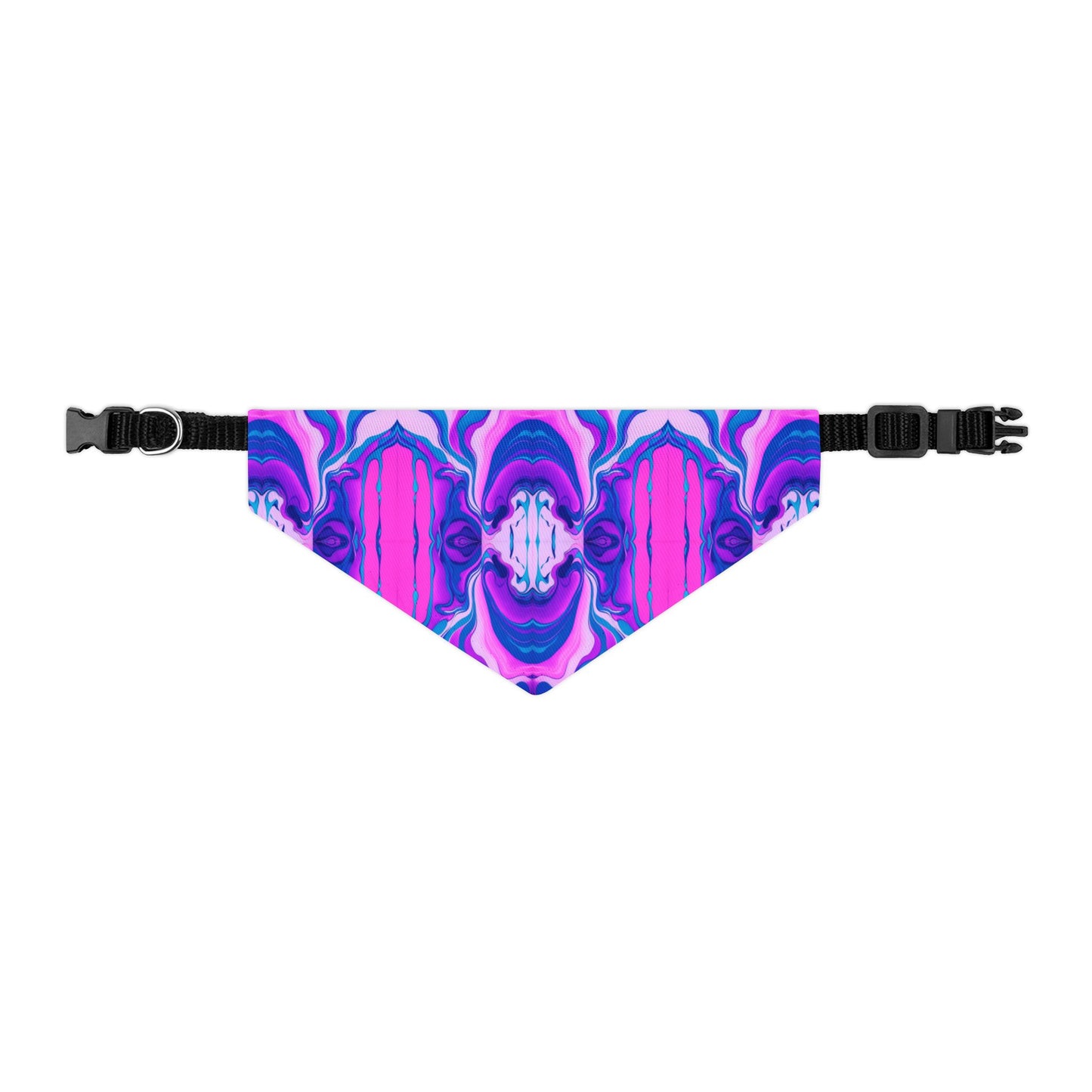 Marbled Magic Pet Bandana Collar