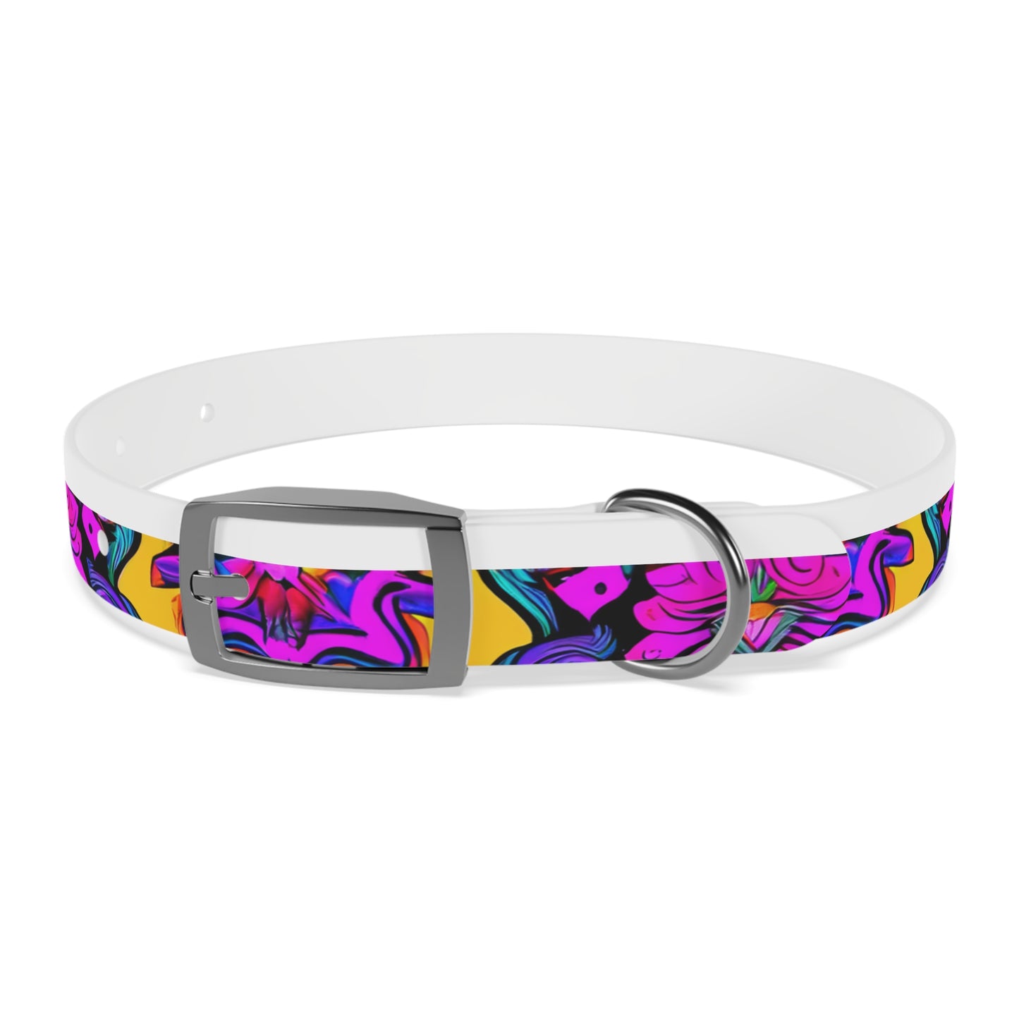 Vibrant Illusions Dog Collar