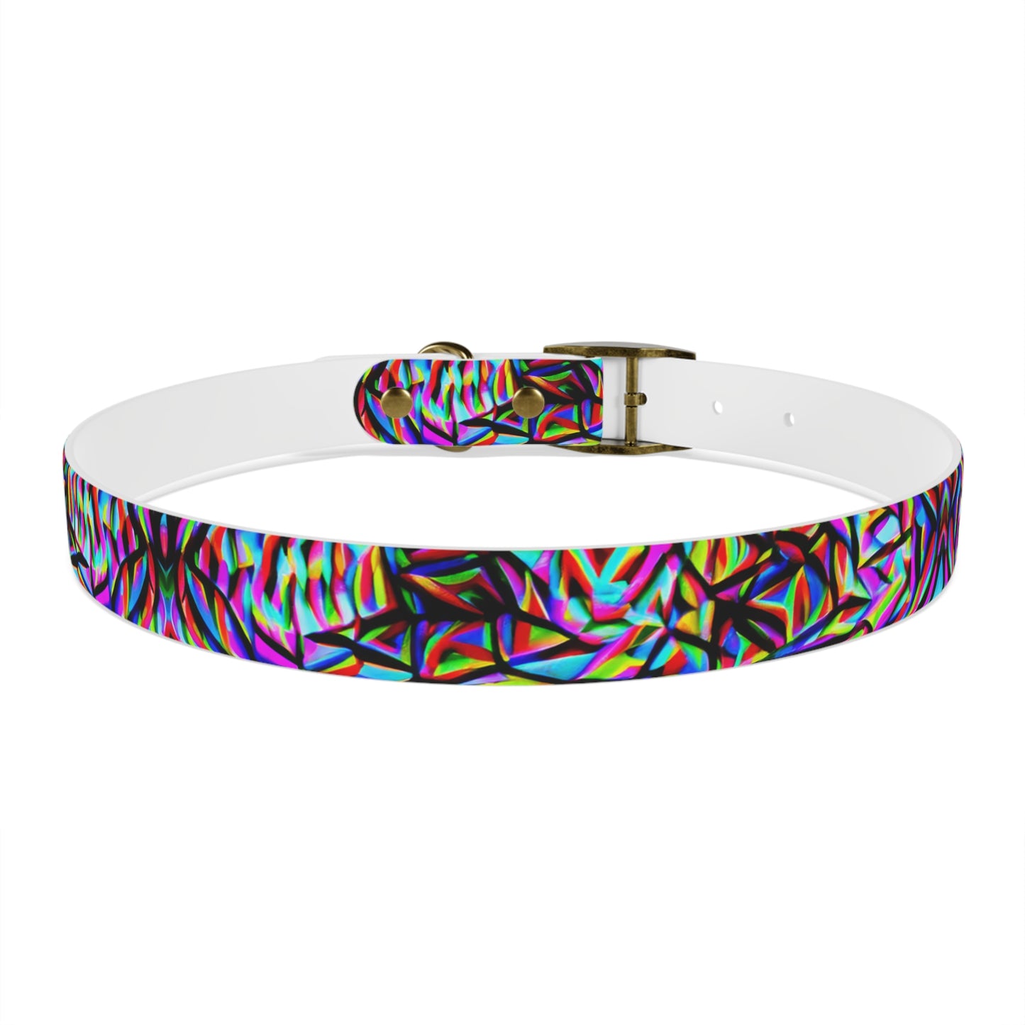 Mind Melt Patterns Dog Collar