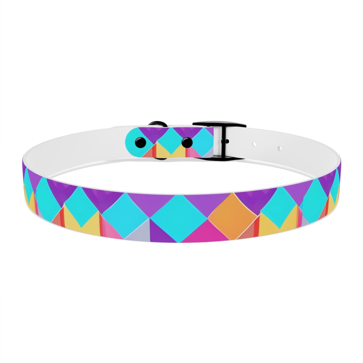 Prismatic Patterns Dog Collar