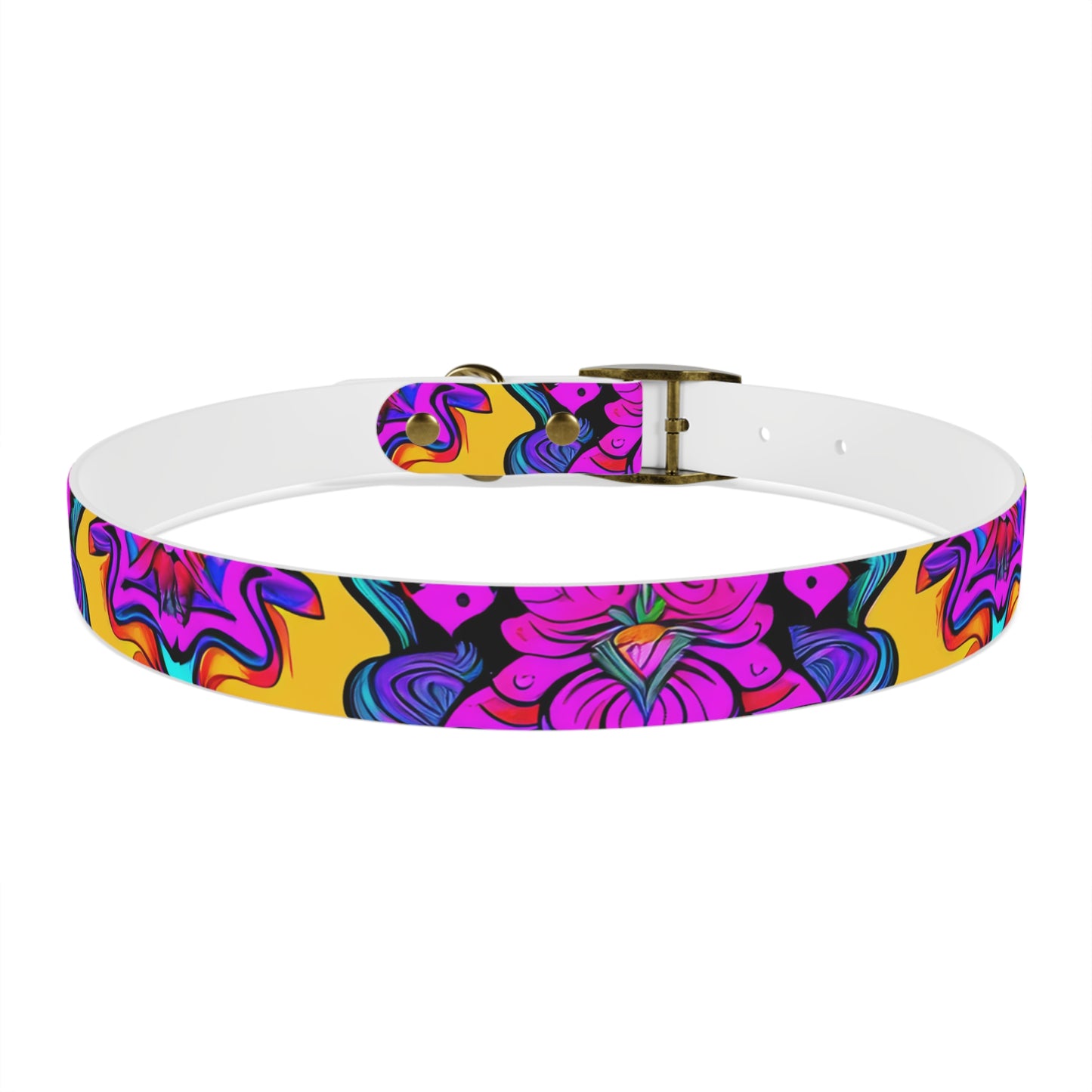 Vibrant Illusions Dog Collar