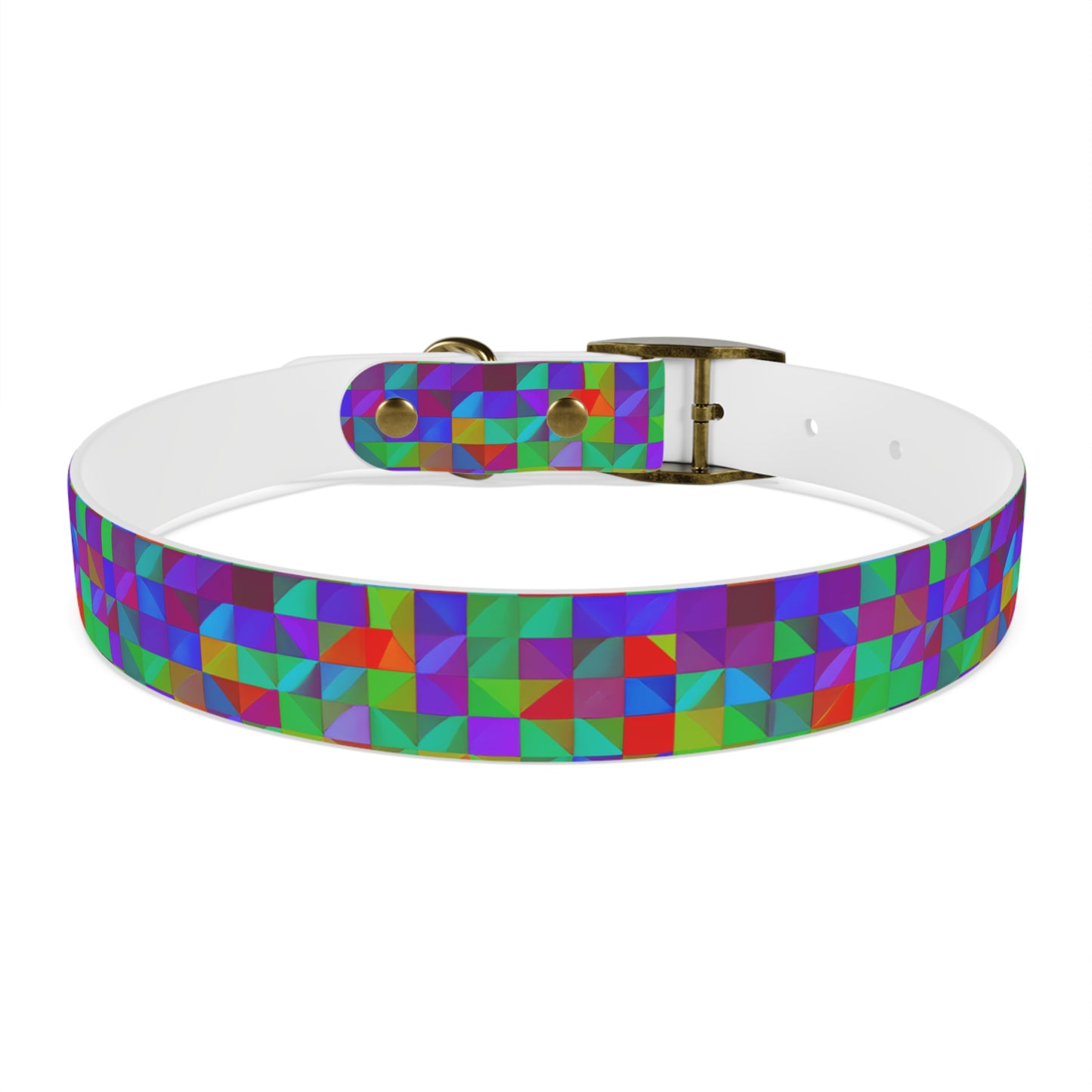 Prism Patterns Dog Collar