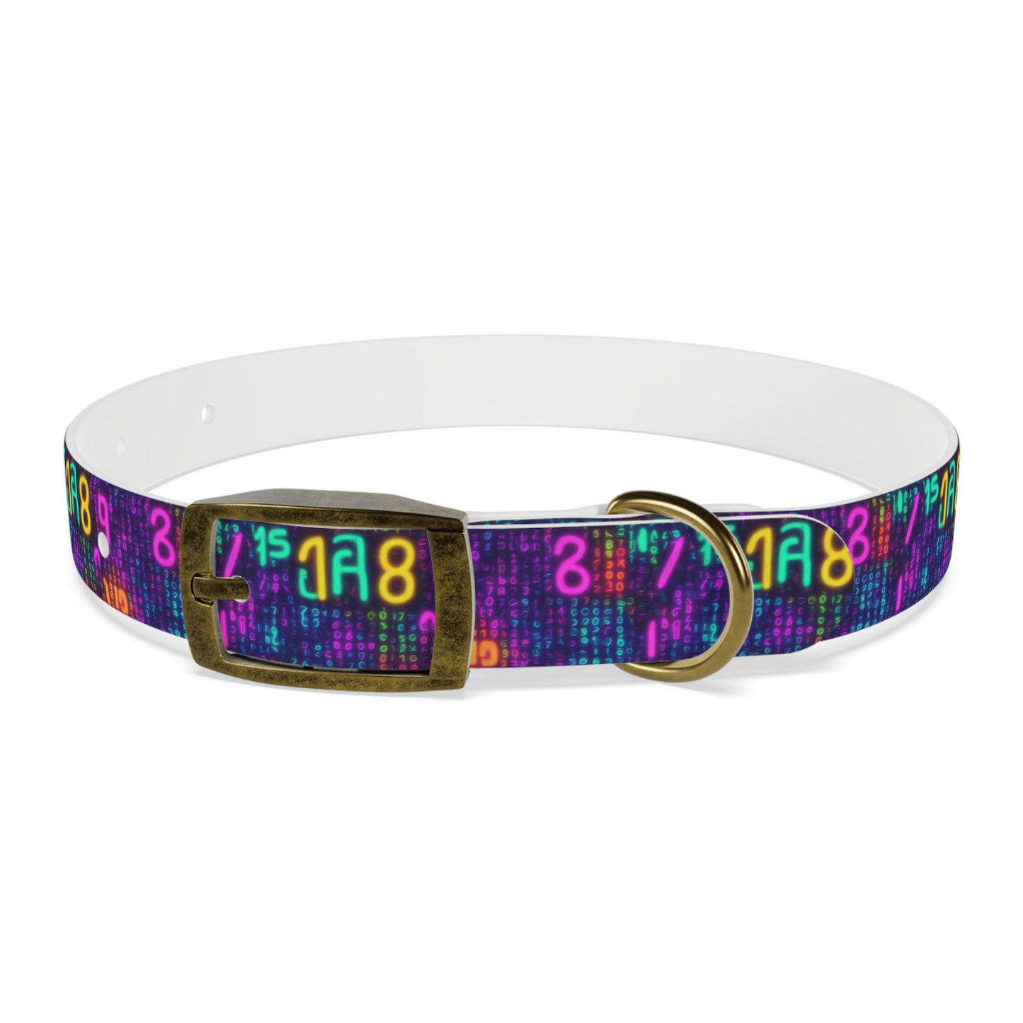 Trapped In The Matrix Dog Collar