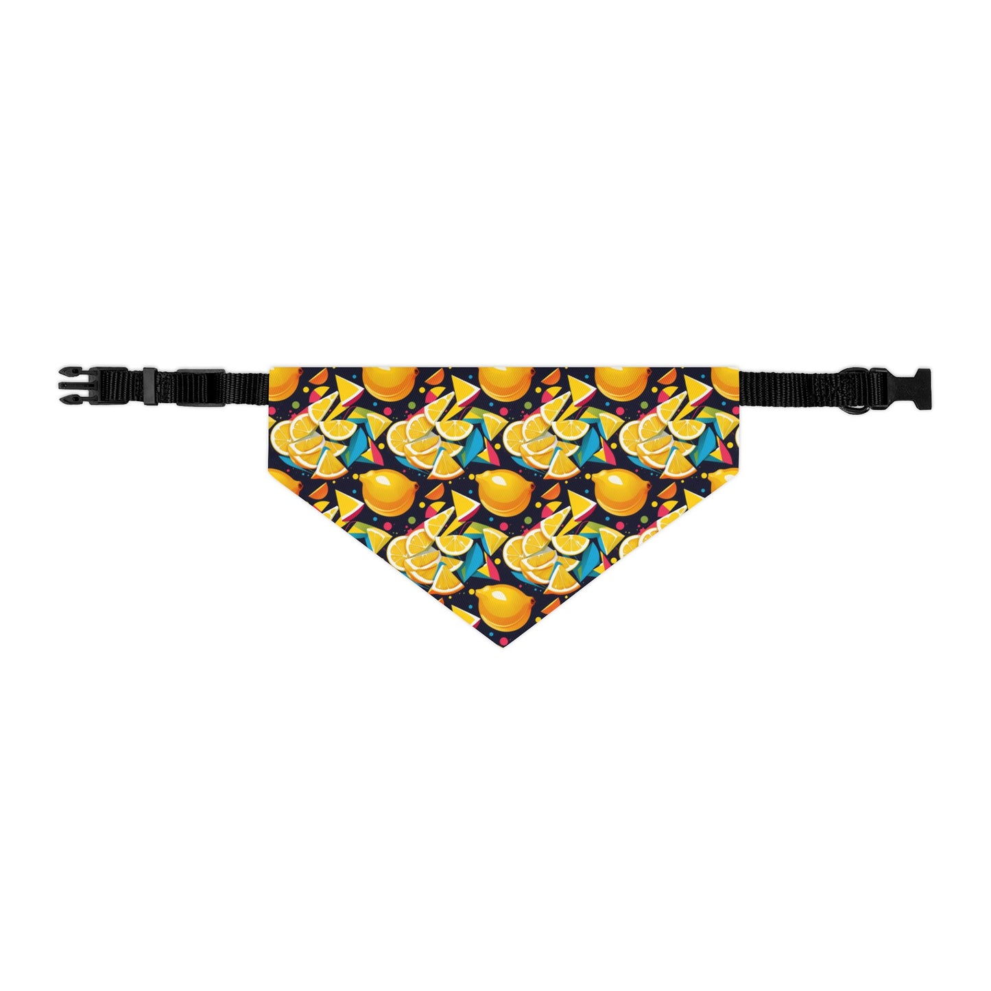 Lemon Zest Pet Bandana Collar