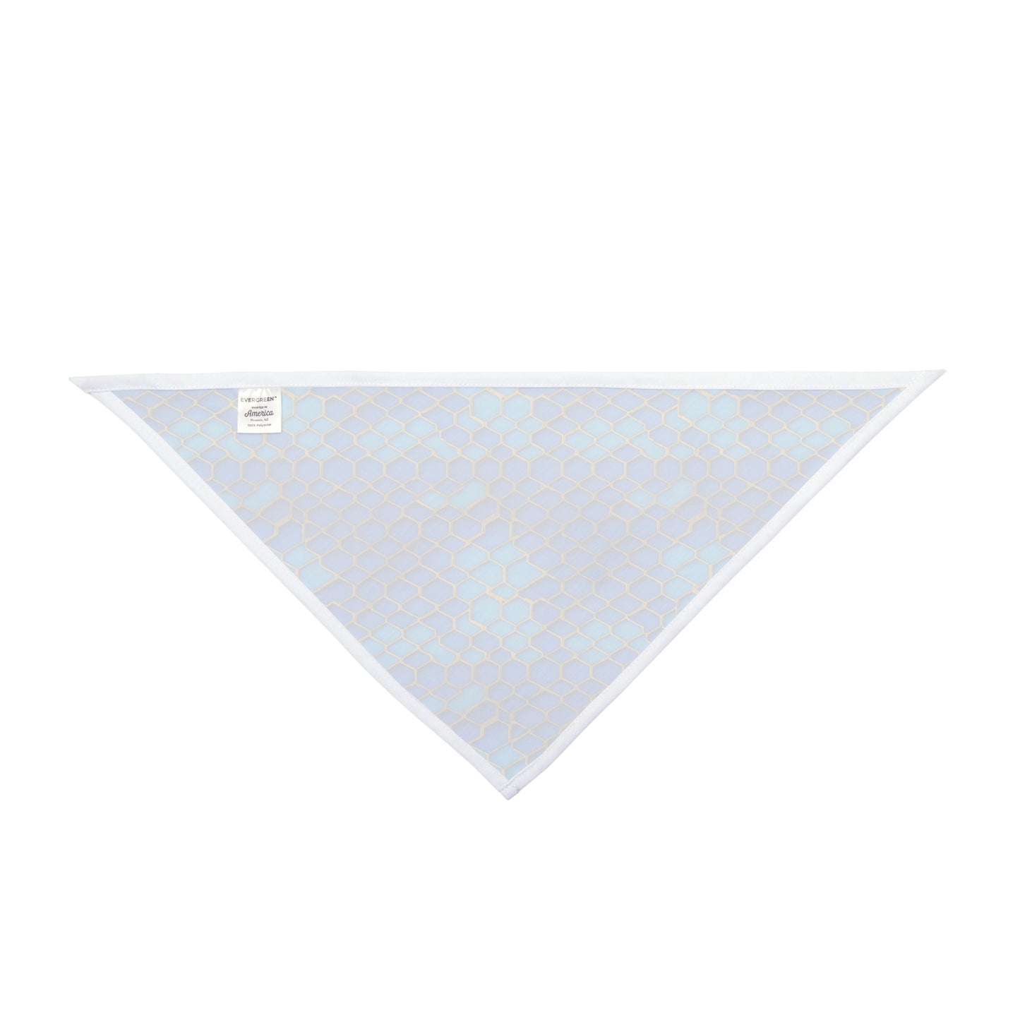 Hexagonal Harmony Pet Bandana