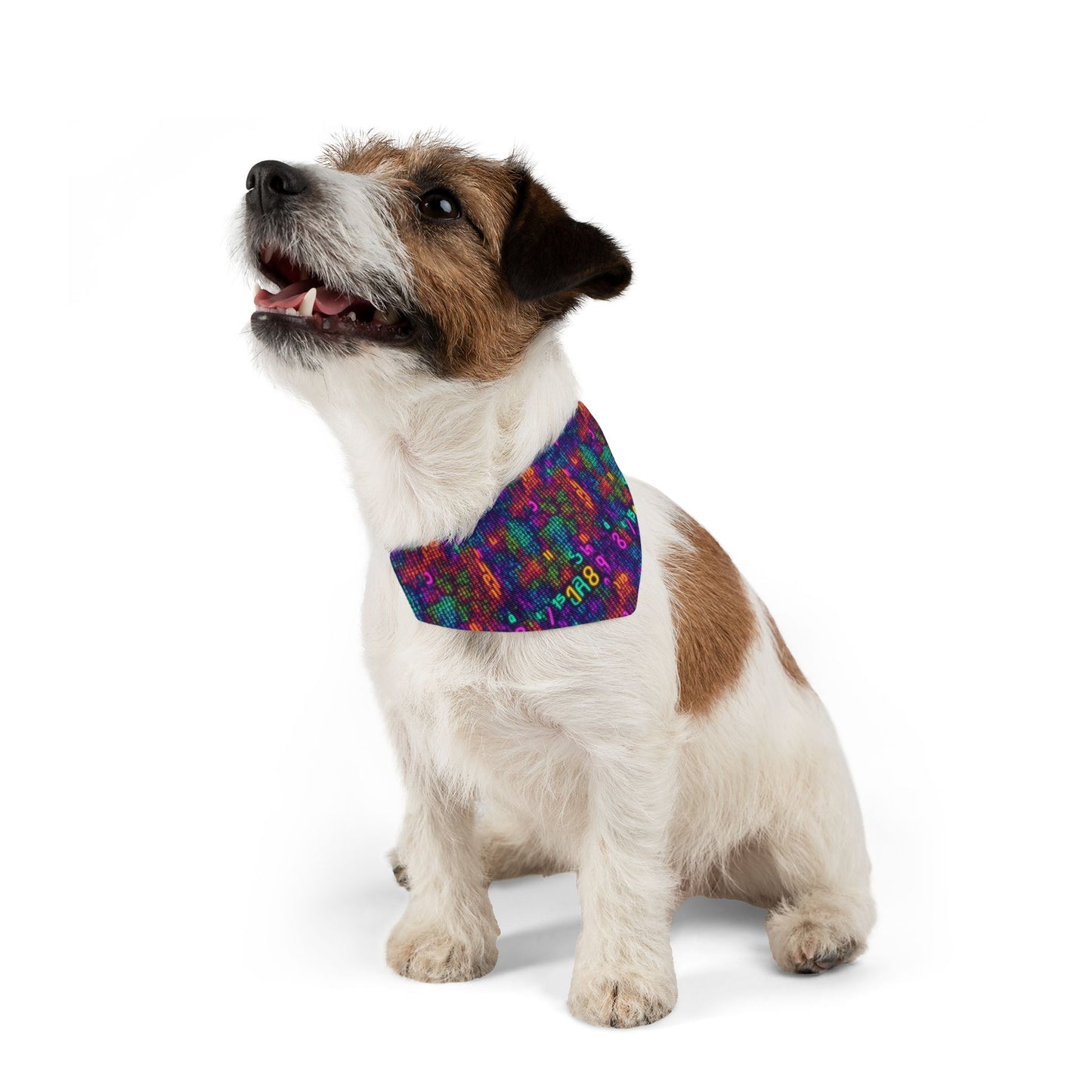 Trapped In The Matrix Pet Bandana Collar