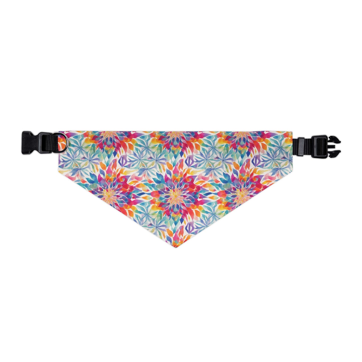 Mandala Mirage Pet Bandana Collar