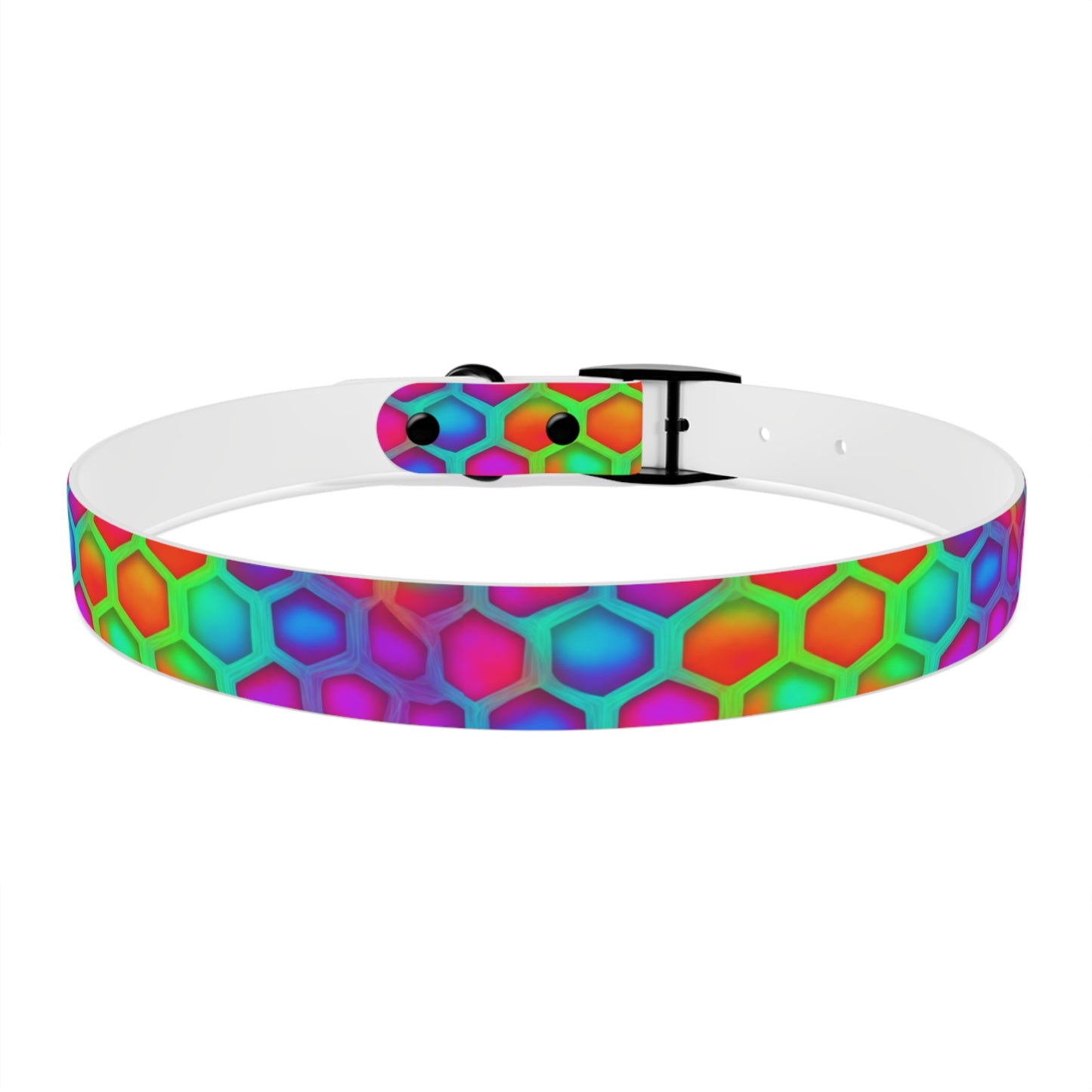 Color Hive Dog Collar