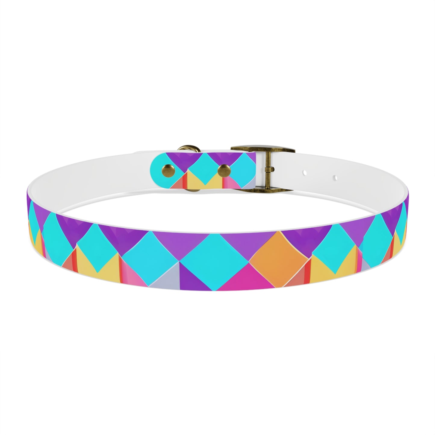 Prismatic Patterns Dog Collar