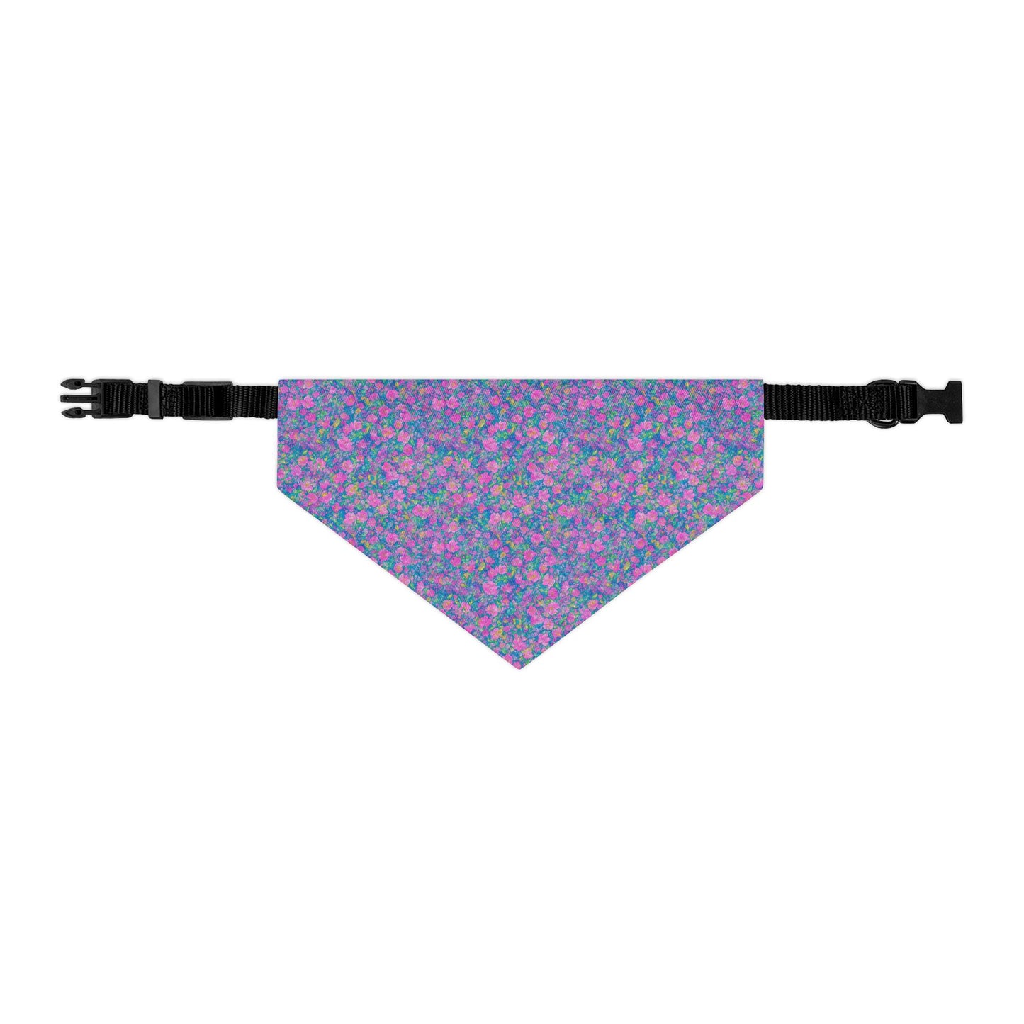 Rainbow Reflections Pet Bandana Collar