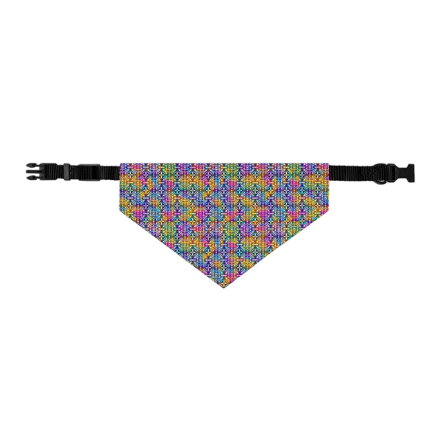 Hypno Hues Pet Bandana Collar