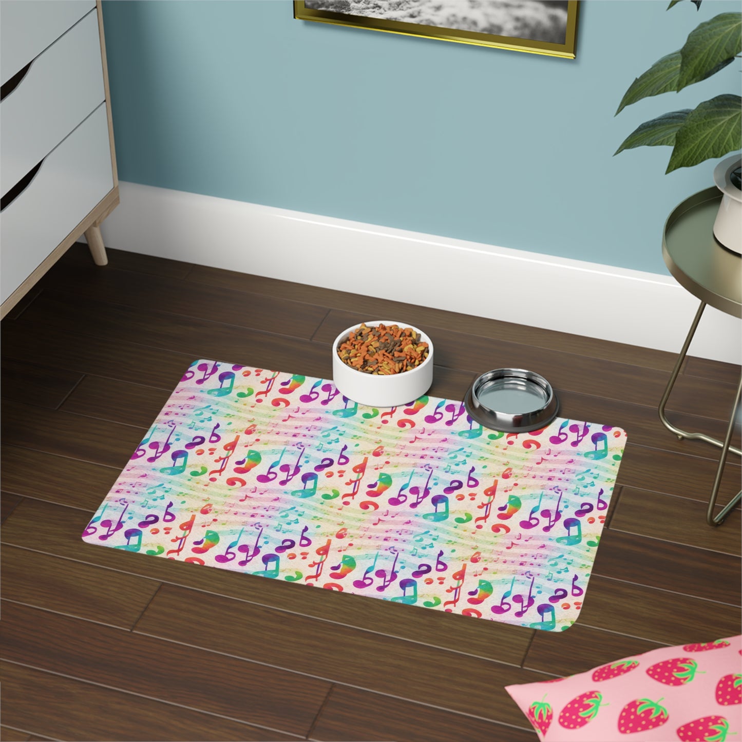 Vivid Vibrato Pet Food Mat (12x18)