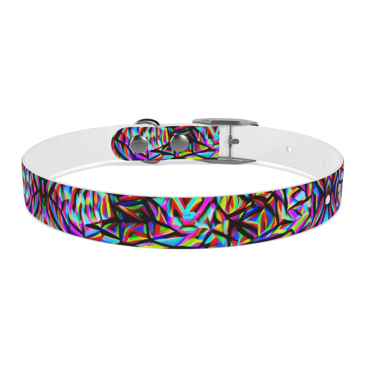 Mind Melt Patterns Dog Collar