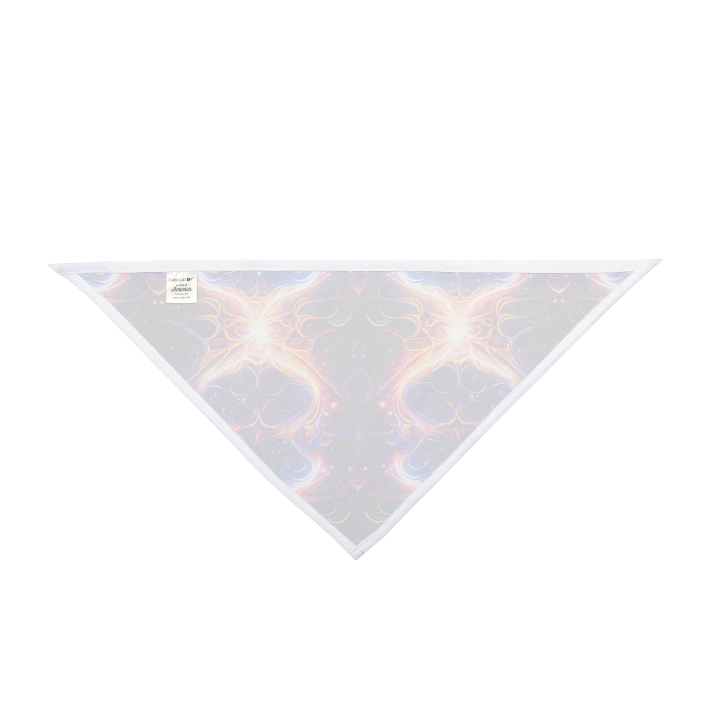 Neon Dreamscape Pet Bandana